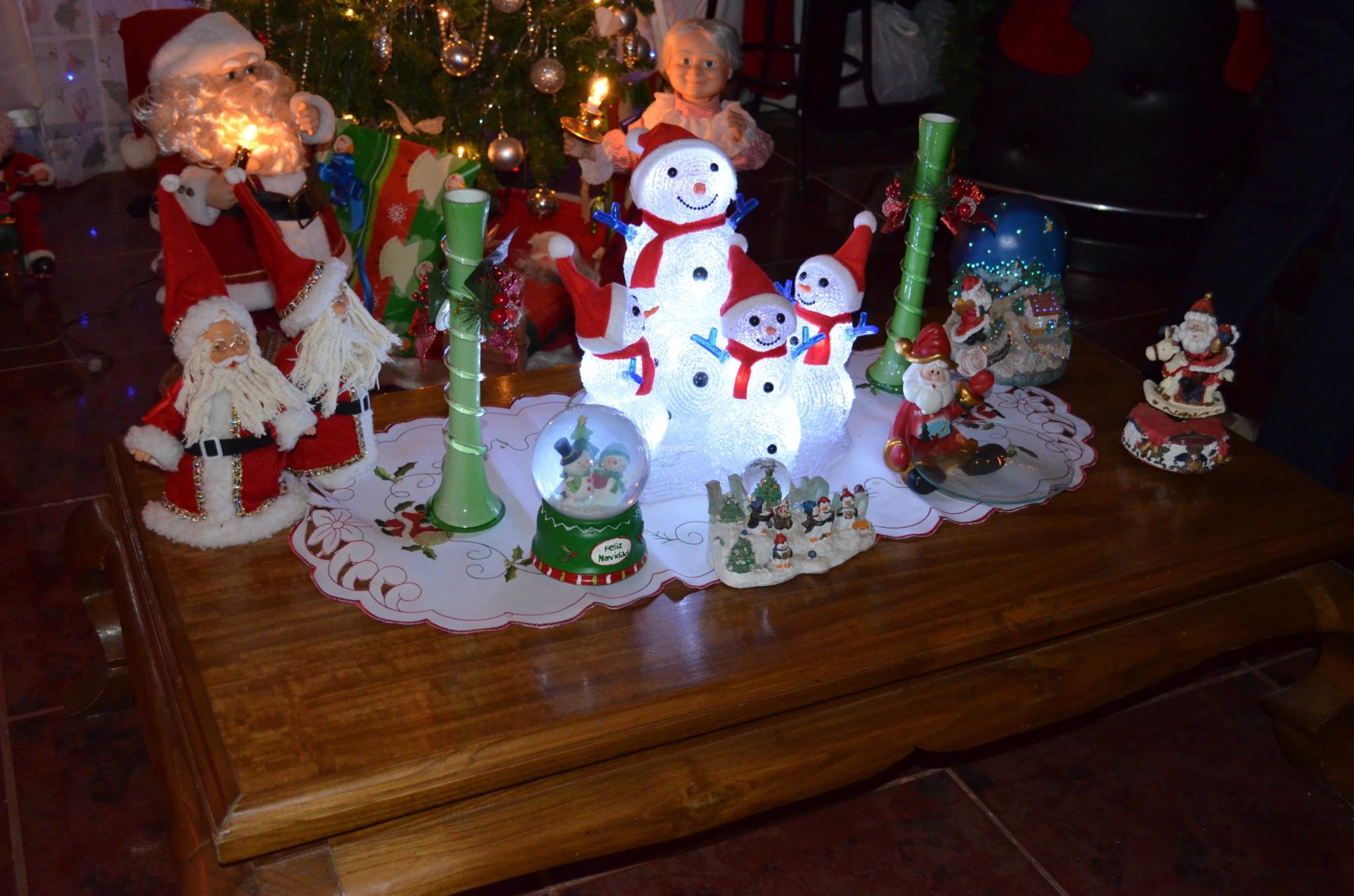 Hermosas casas adornan la Navidad en Villa Alemana