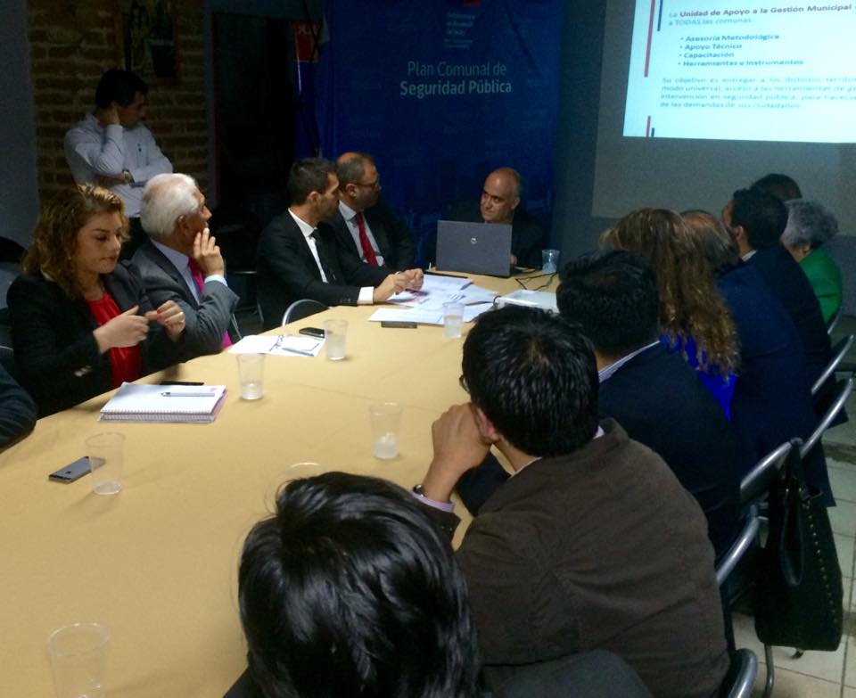 Alcaldes de la región sostienen reunión con Subsecretario de Prevención del Delito