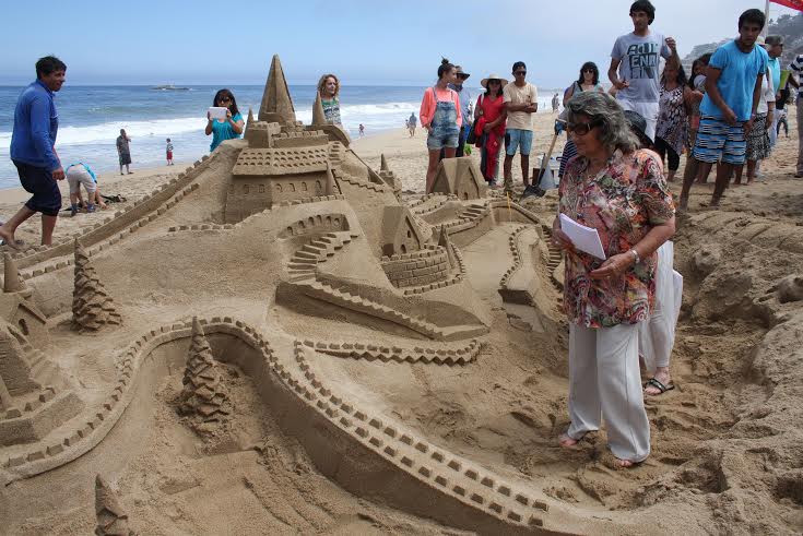 En Reñaca comienza nueva versión de concurso de castillos de Arena