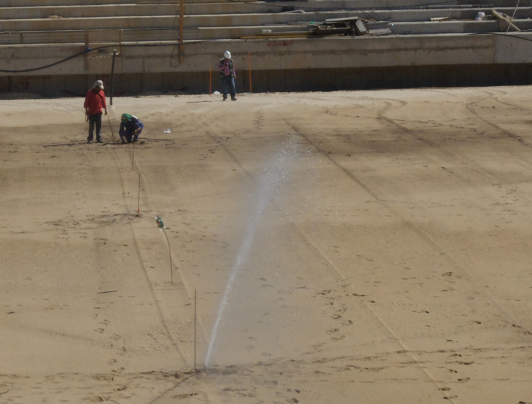 En pleno proceso de terminación se encuentra cancha de nuevo Estadio Sausalito
