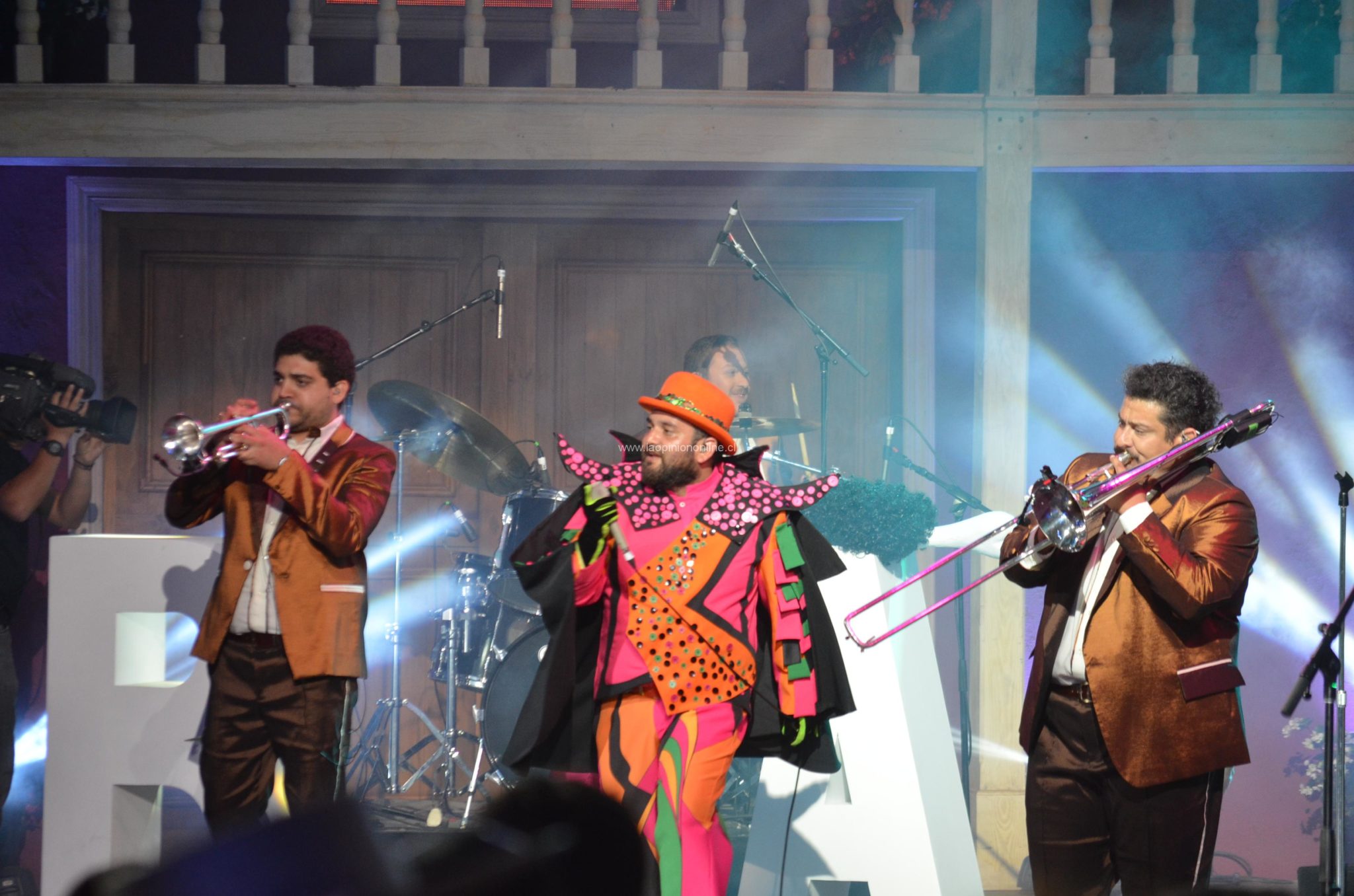 Mega fiesta con la Sonora Barón en la segunda noche del Festival del Huaso 2015