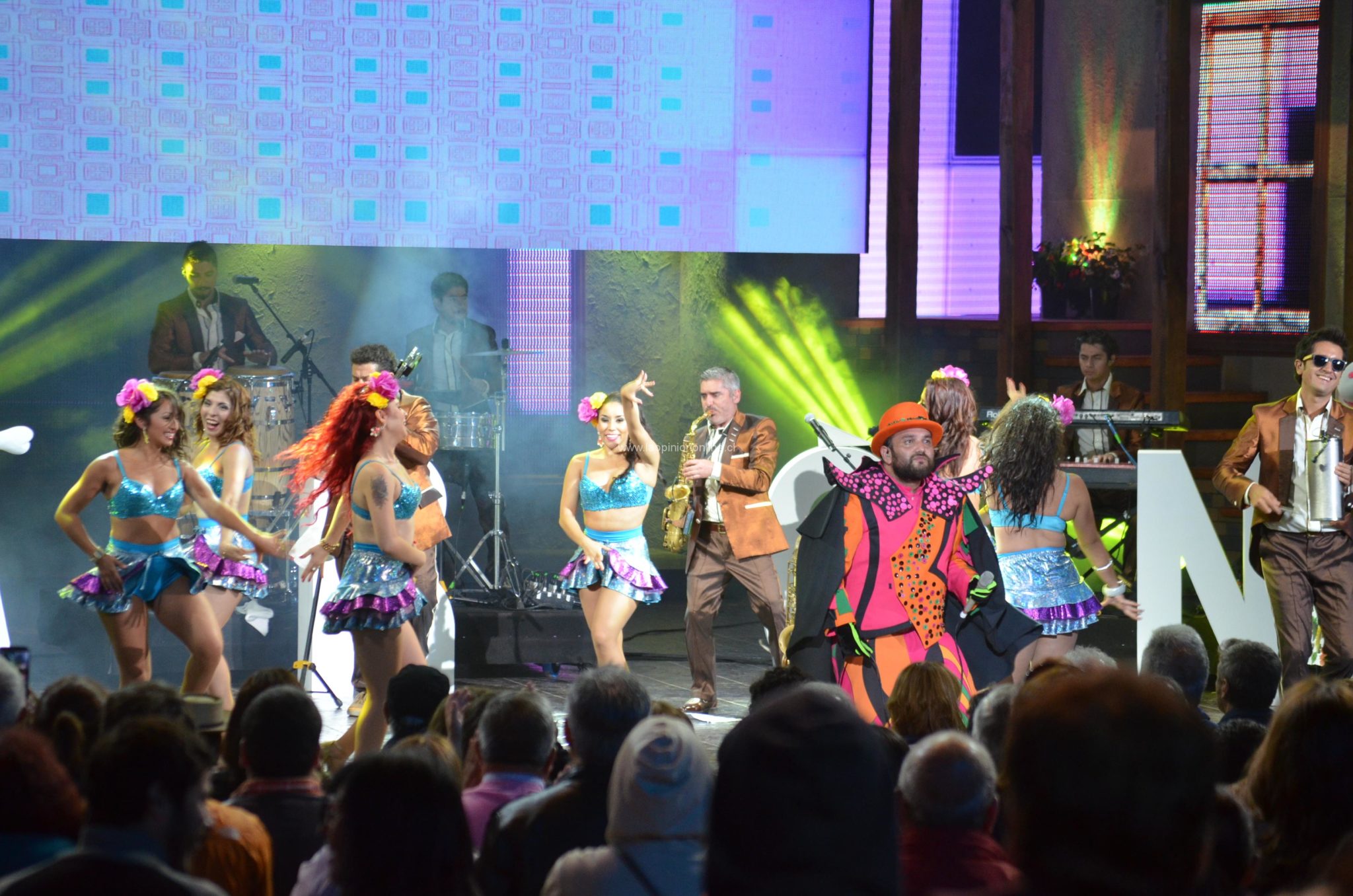 Mega fiesta con la Sonora Barón en la segunda noche del Festival del Huaso 2015