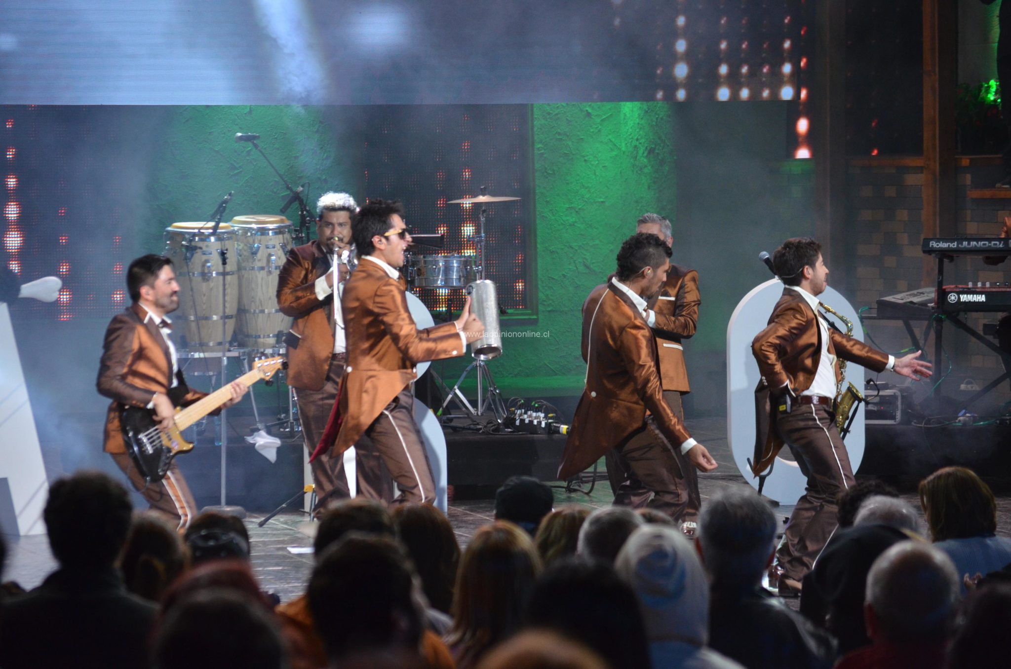 Mega fiesta con la Sonora Barón en la segunda noche del Festival del Huaso 2015