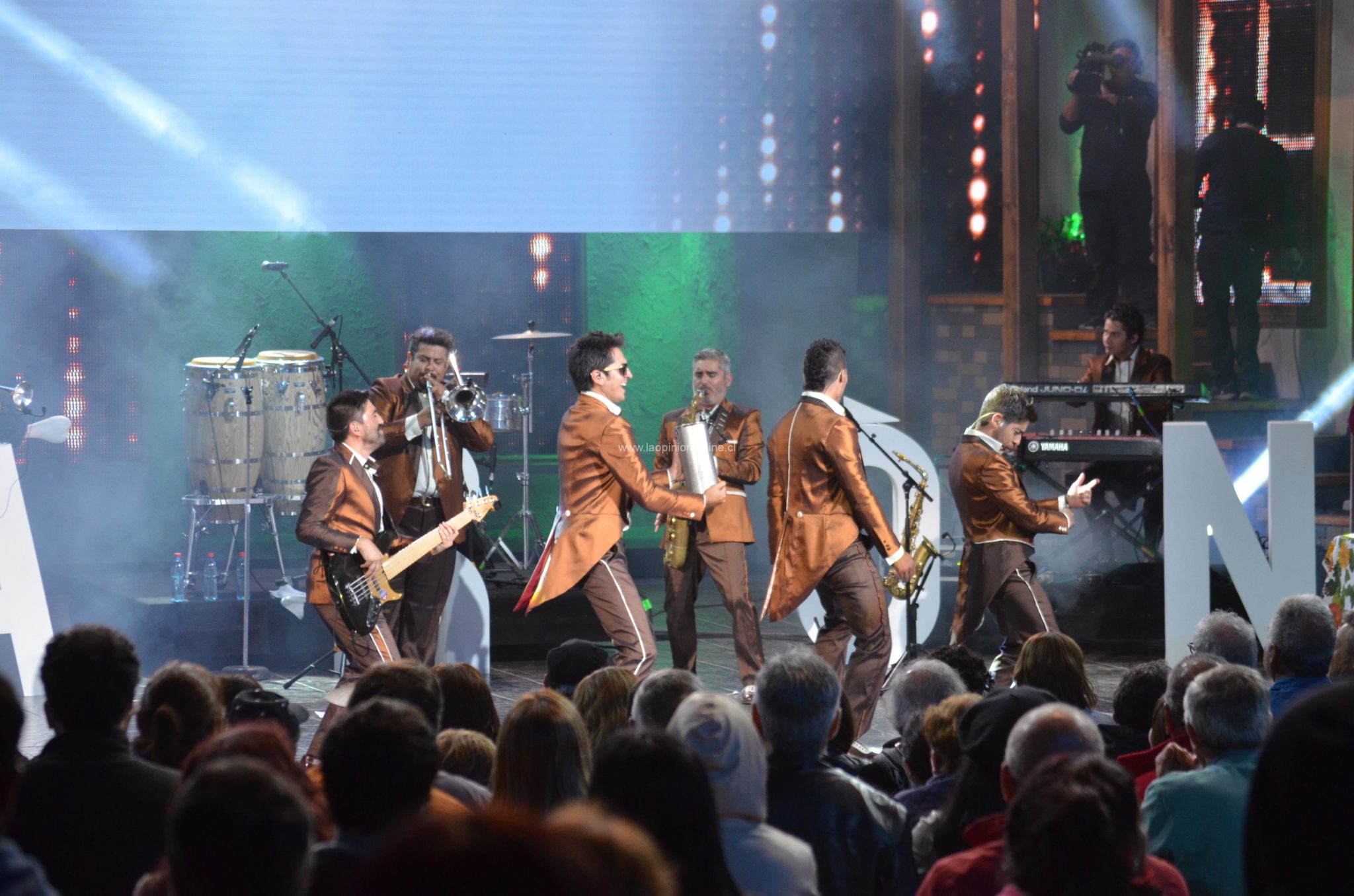 Mega fiesta con la Sonora Barón en la segunda noche del Festival del Huaso 2015