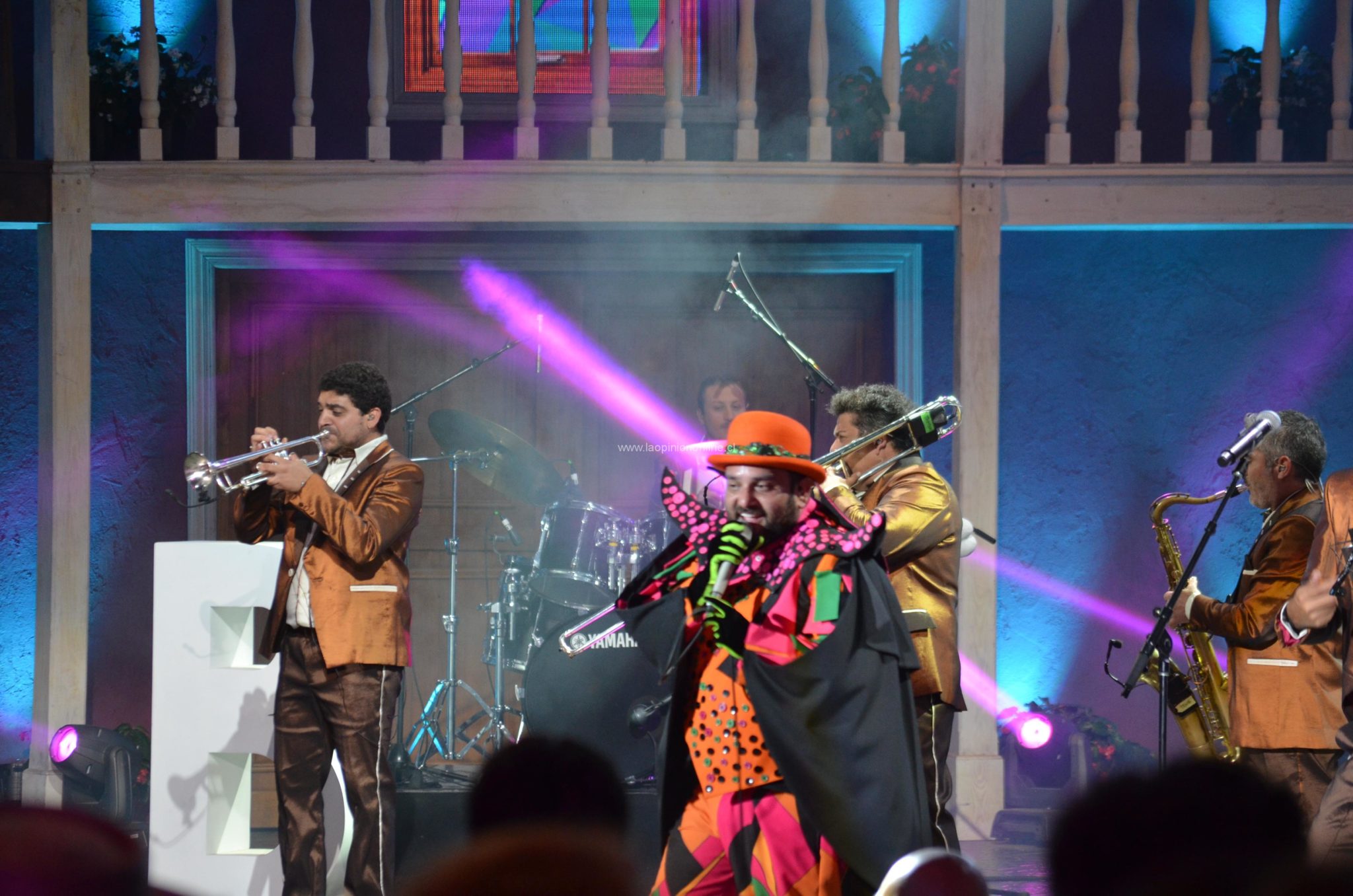 Mega fiesta con la Sonora Barón en la segunda noche del Festival del Huaso 2015