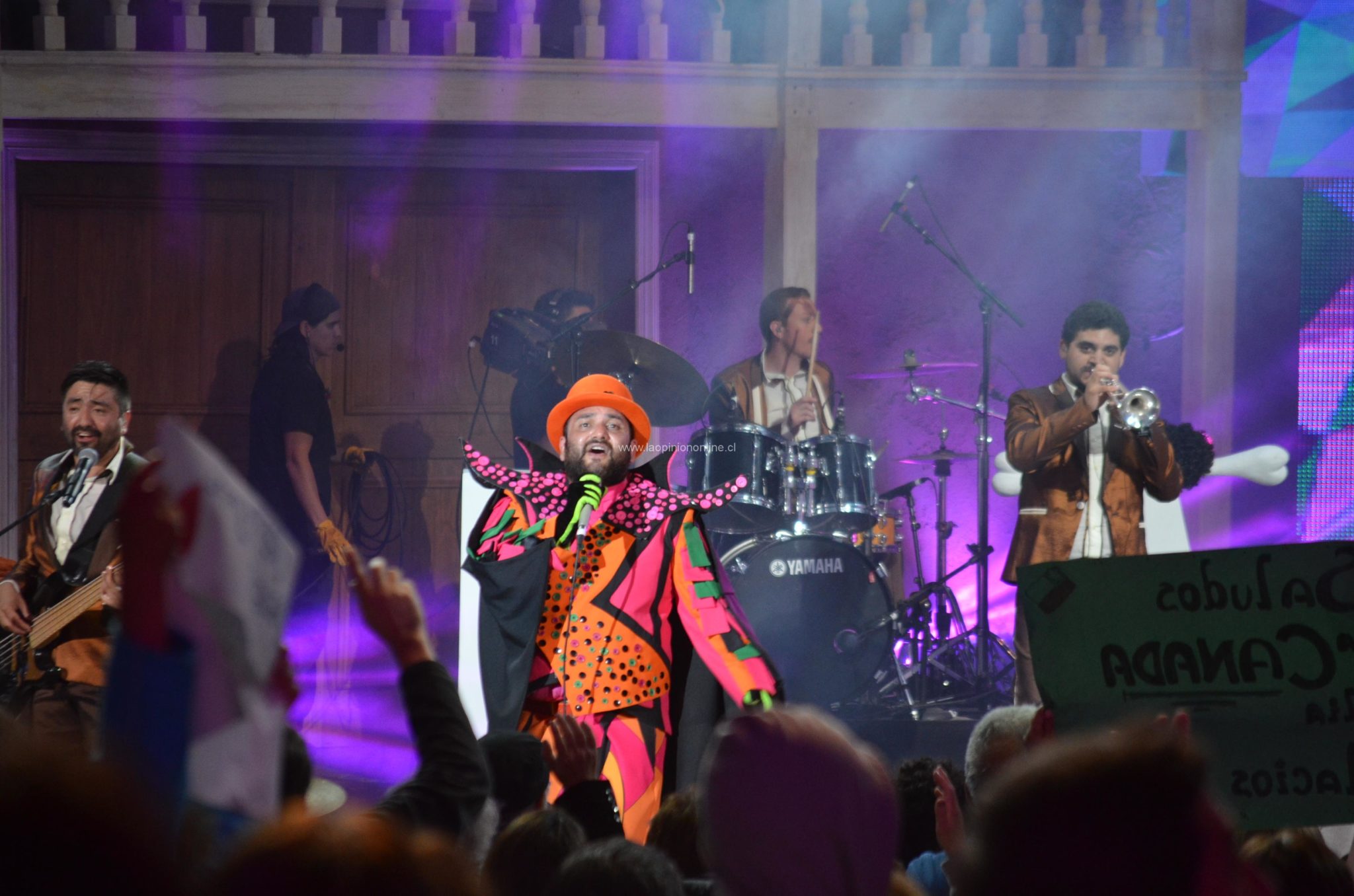 Mega fiesta con la Sonora Barón en la segunda noche del Festival del Huaso 2015