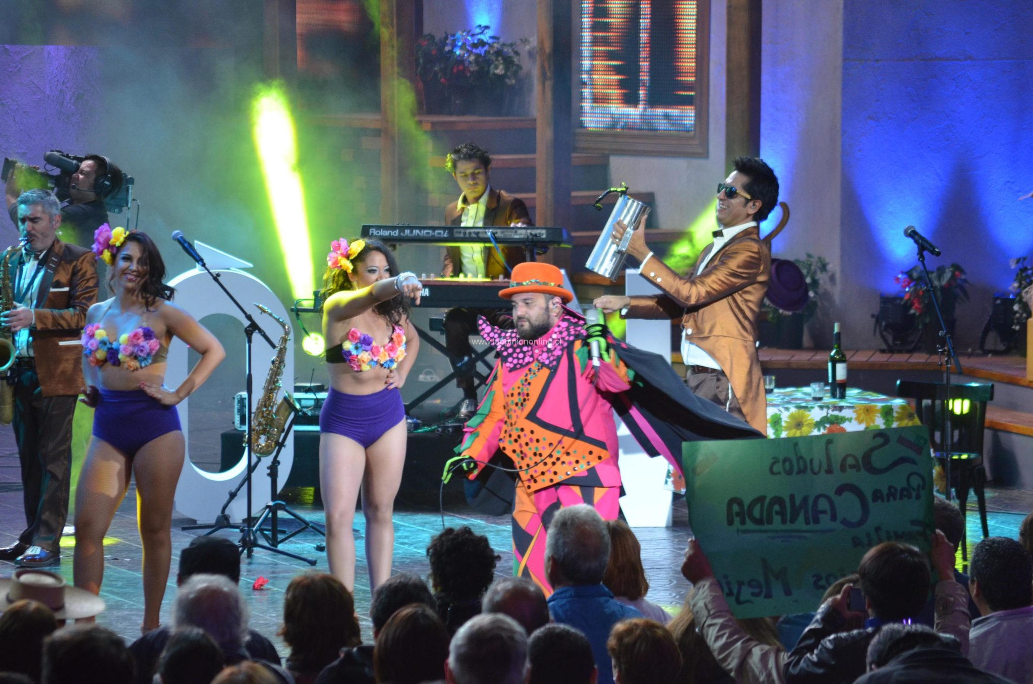 Mega fiesta con la Sonora Barón en la segunda noche del Festival del Huaso 2015