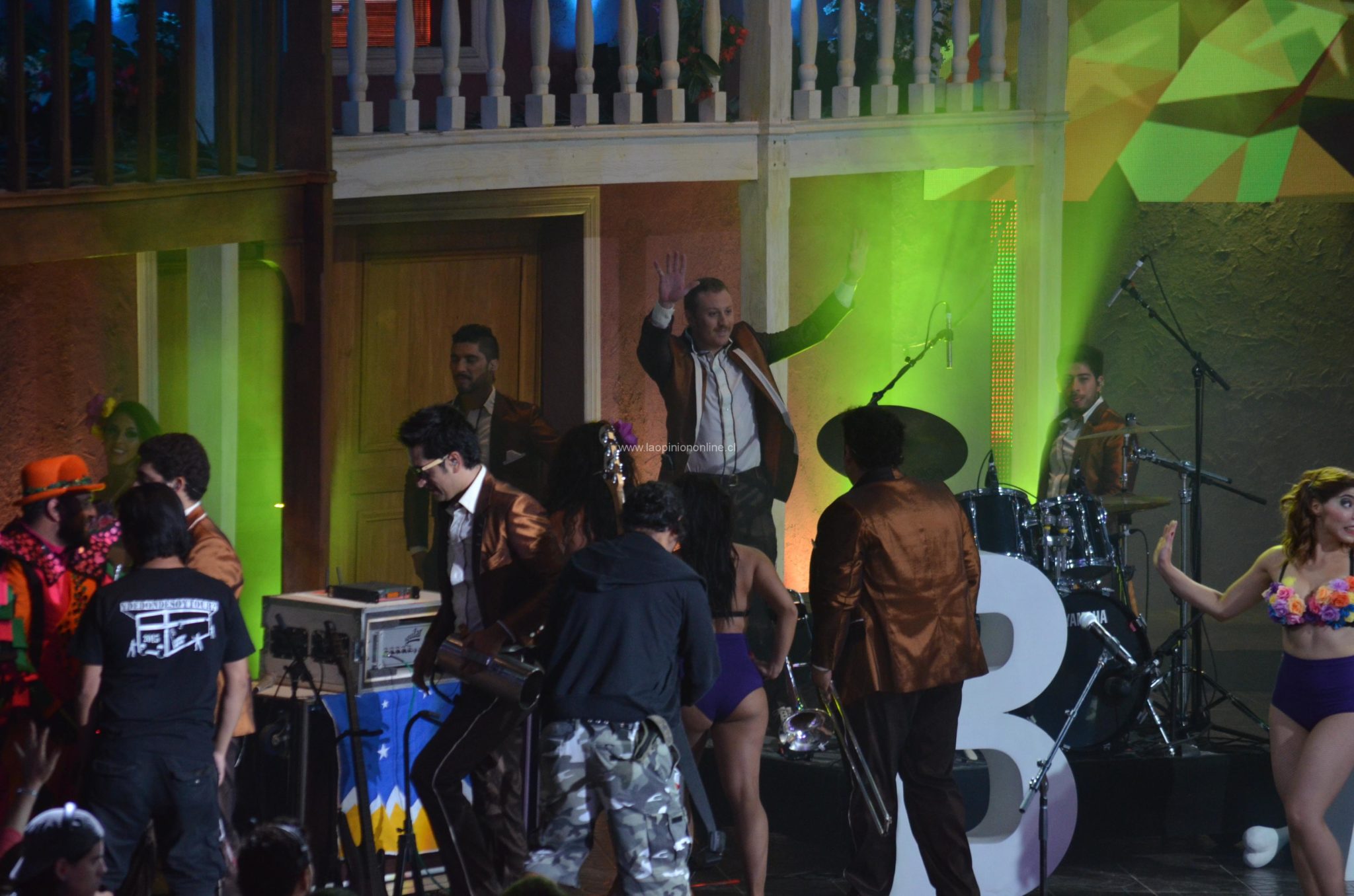 Mega fiesta con la Sonora Barón en la segunda noche del Festival del Huaso 2015