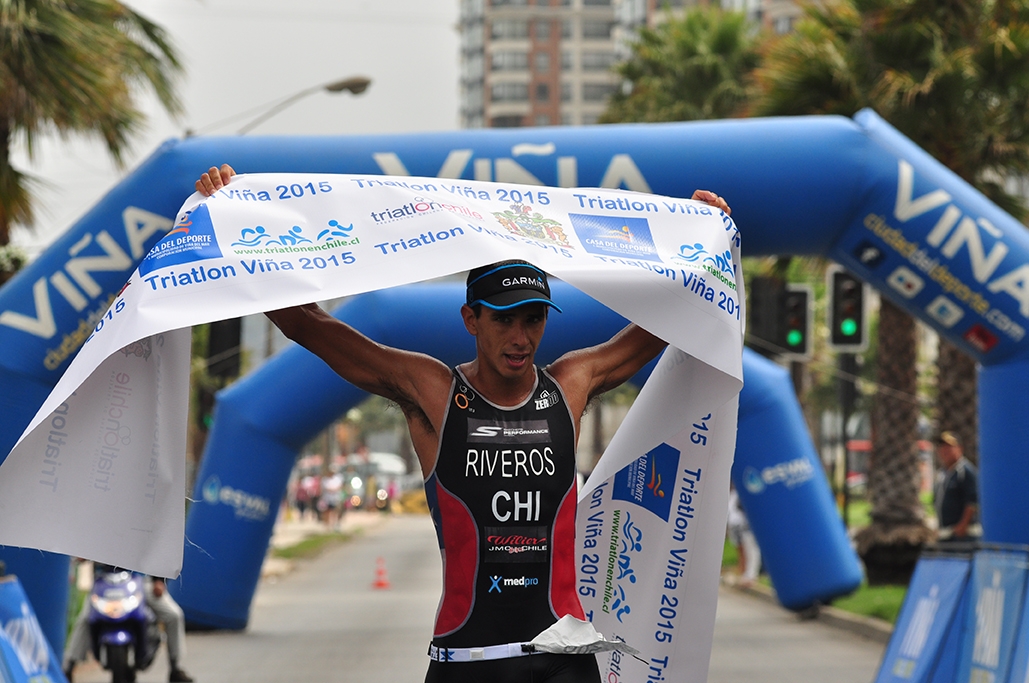 Chilenos dominaron en el Triatlón Internacional de Viña del Mar 2015