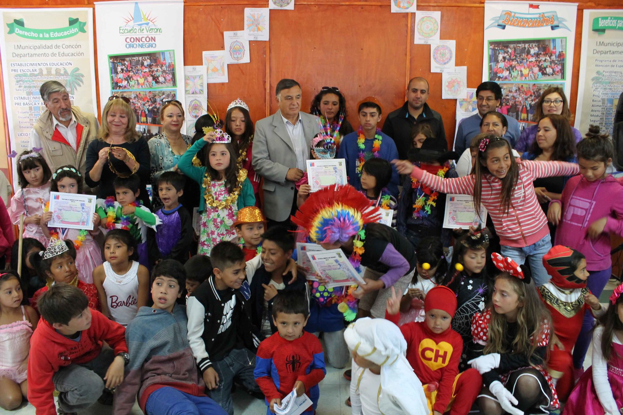Culminó la escuela de verano en Concón tras un mes de actividades