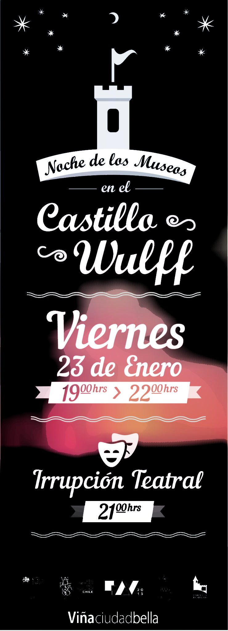 “Noche de los Museos” en Castillo Wulff junto a un personaje mágico y muy especial