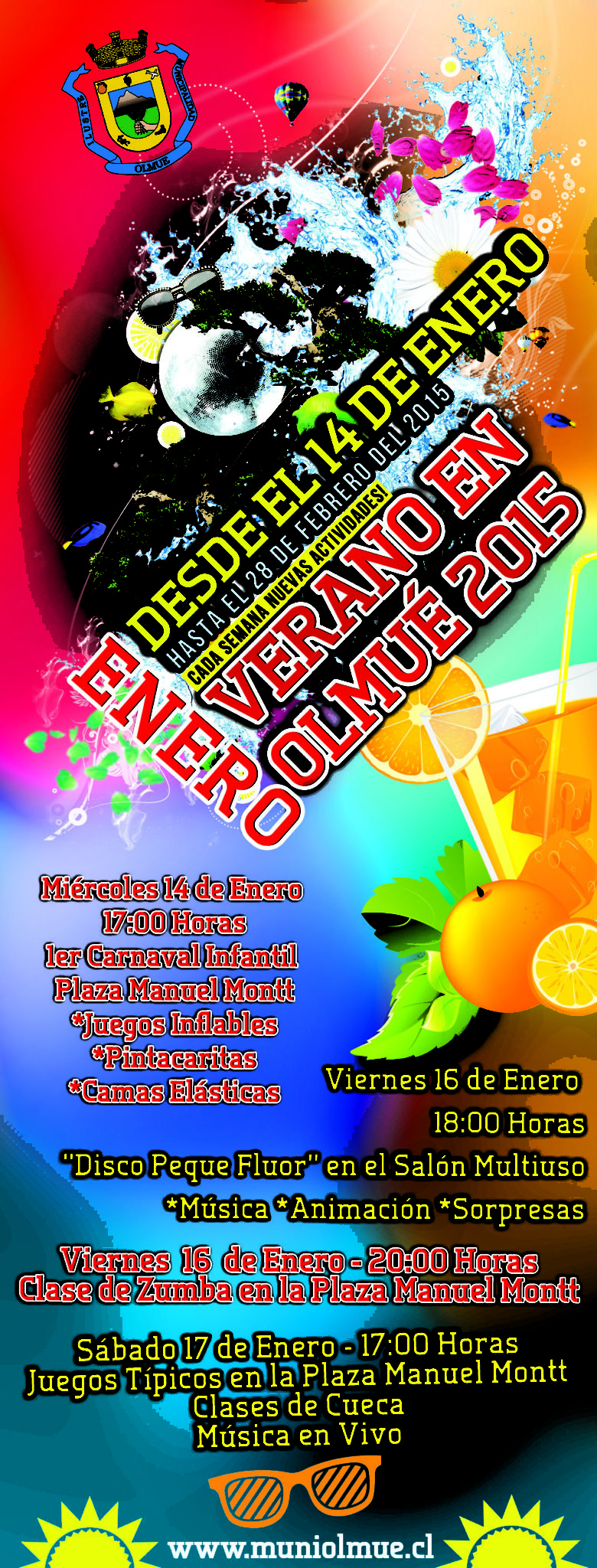 En Olmué dan inicio oficialmente las actividades del Verano