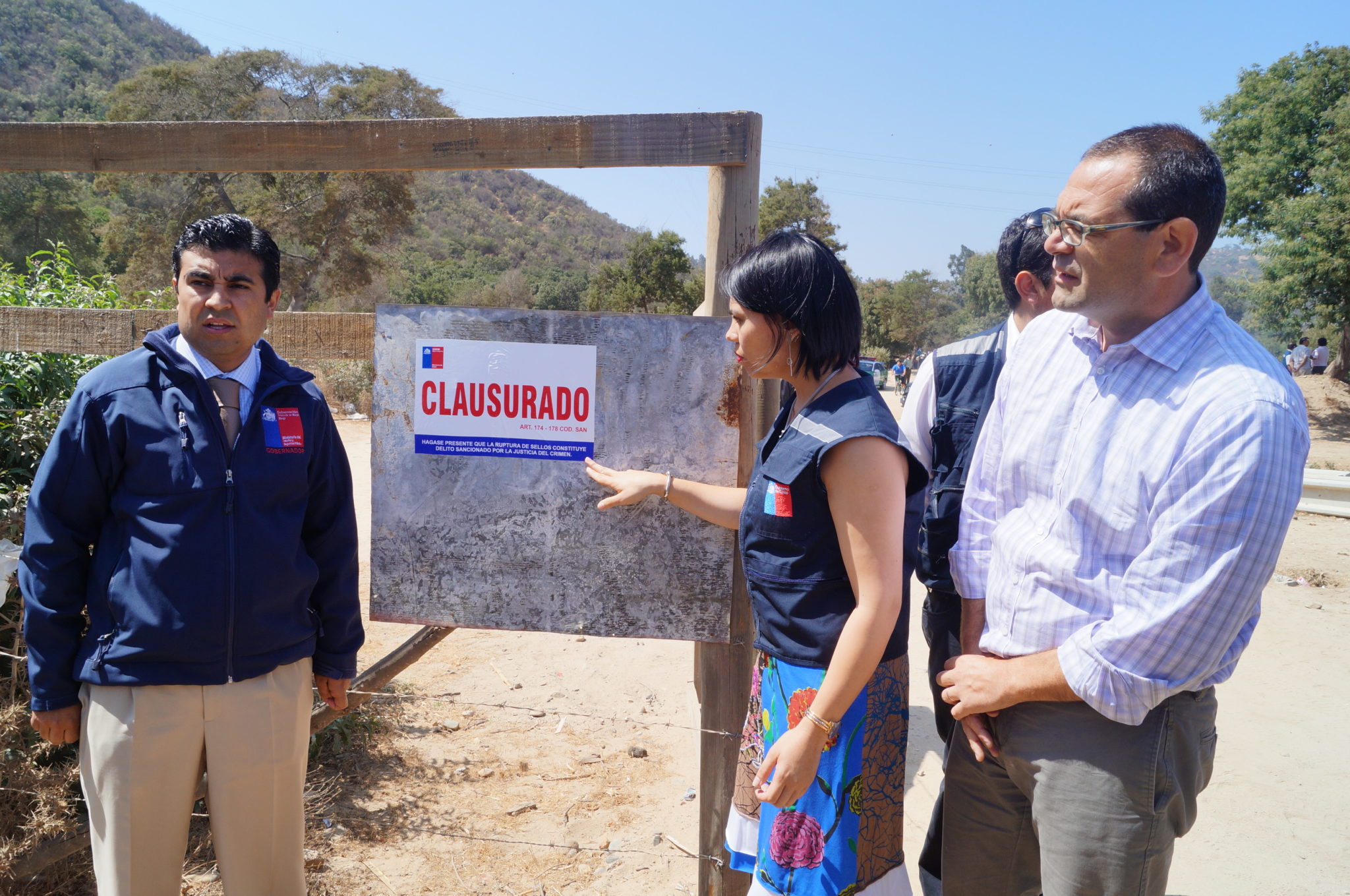 Autoridad Sanitaria clausura camping de Tabolango, en la comuna de Limache