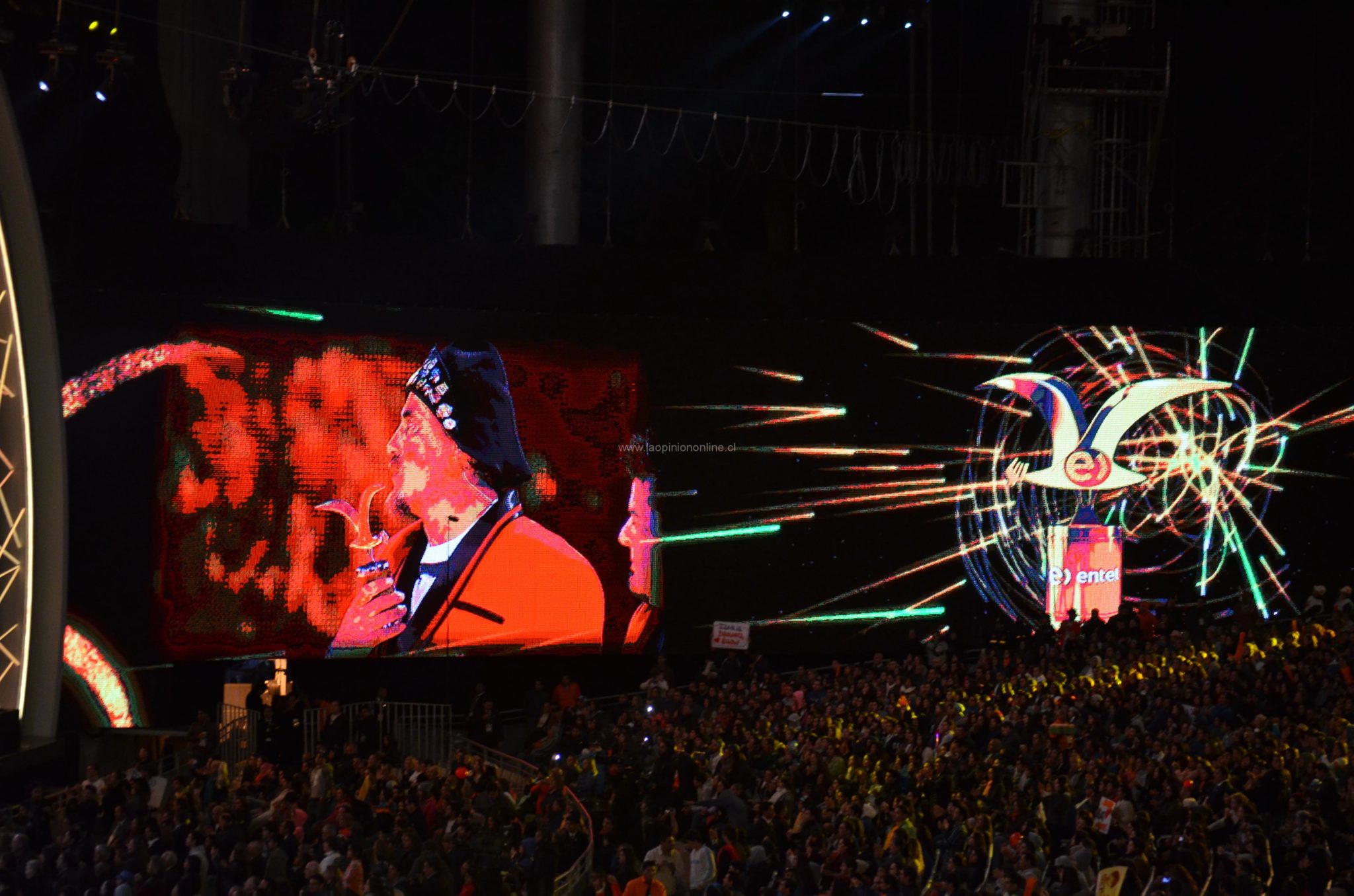 Exitosa primera noche del Festival de Viña 2015