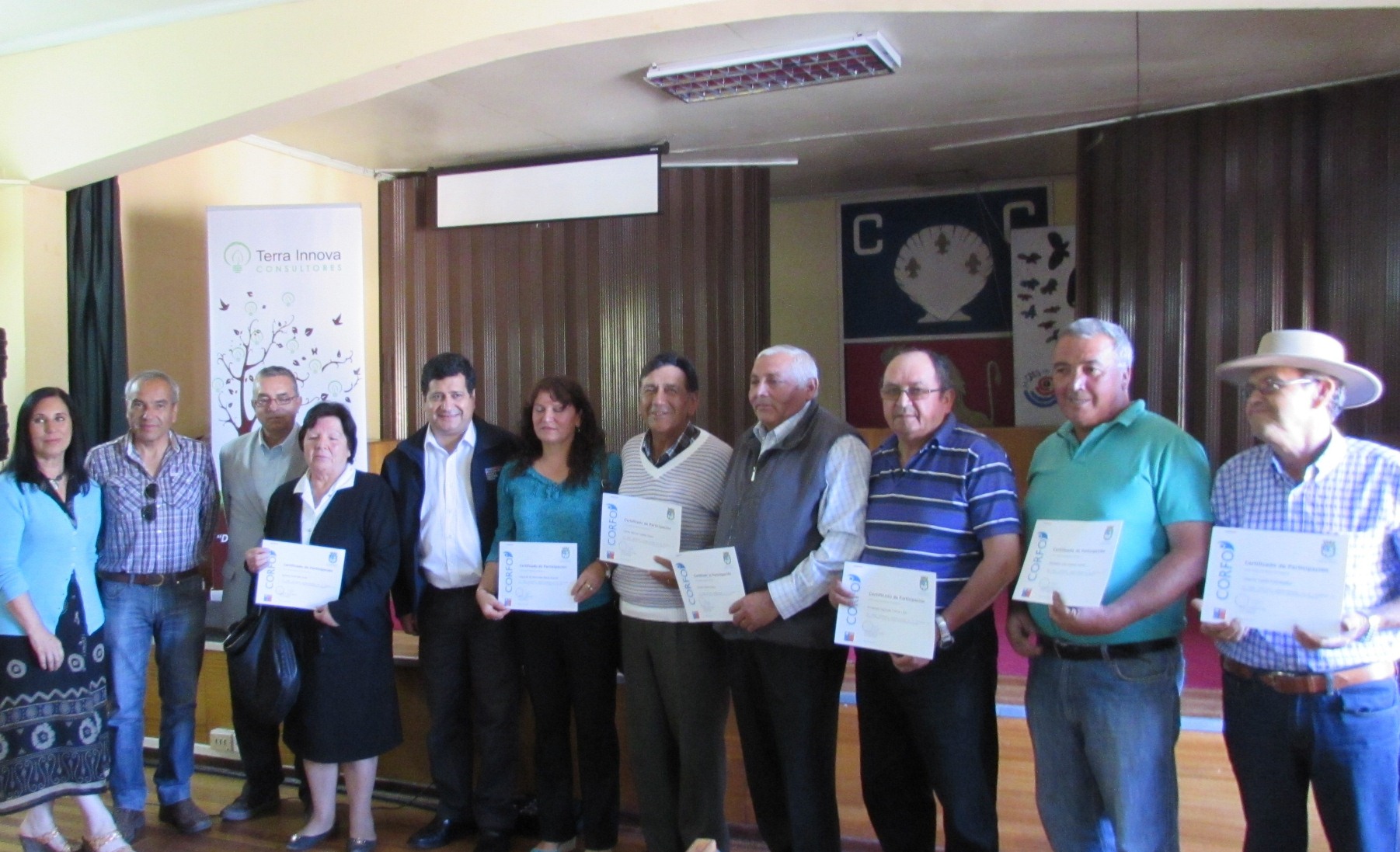 Agricultores de Quillota reciben certificación tras  participar en Programa de Emprendimiento Local