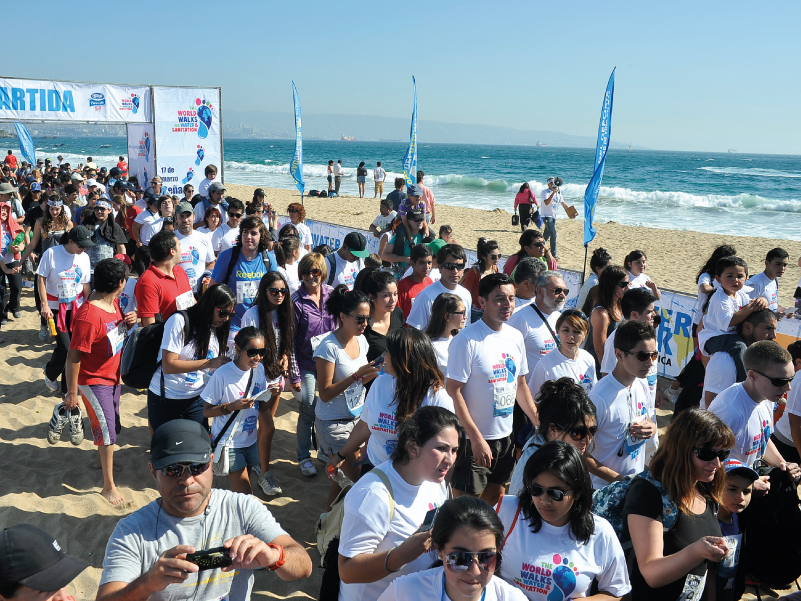 Viña del Mar será una de las 40 ciudades del planeta en que se realizará la Caminata Mundial por el Agua