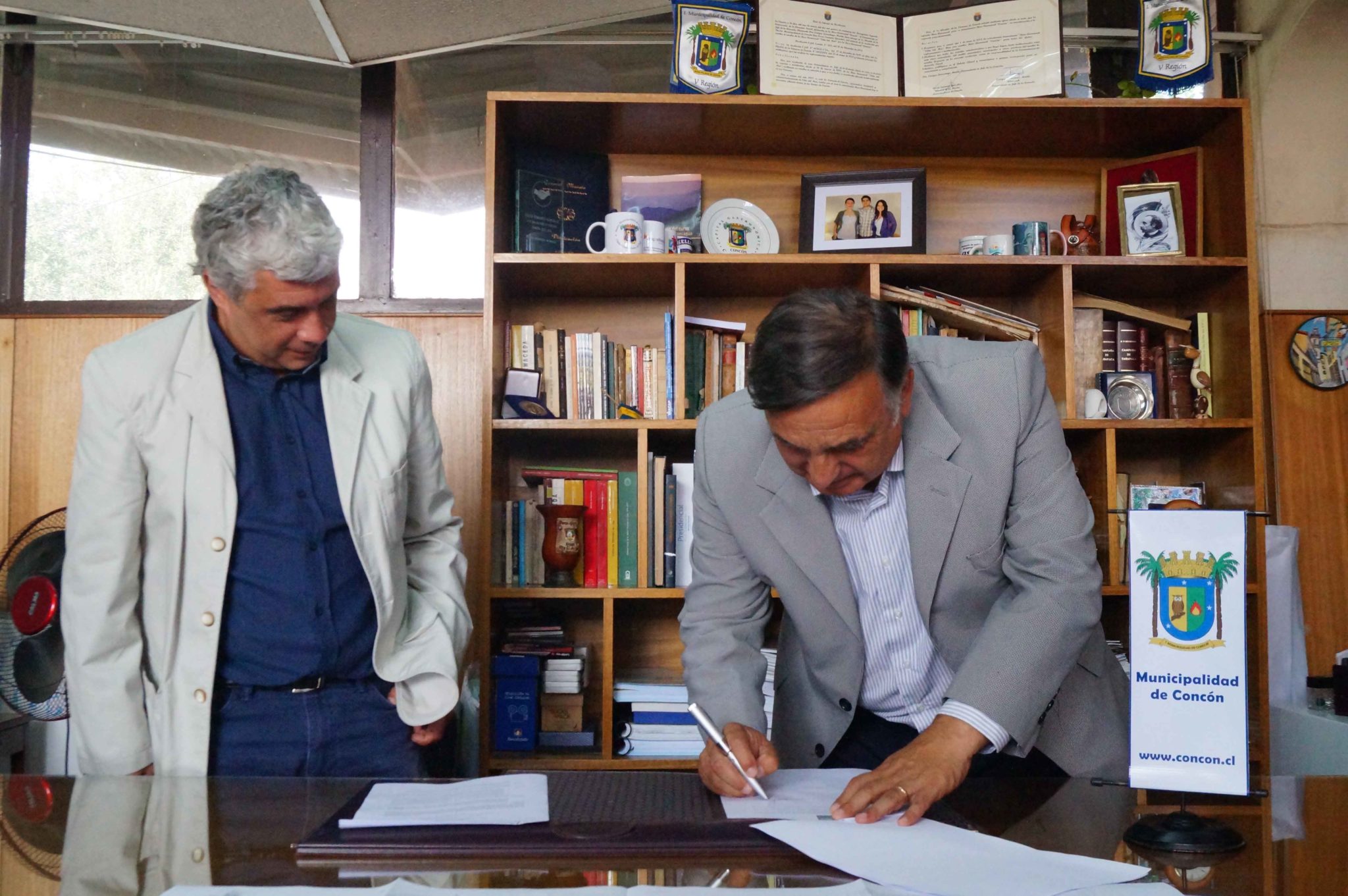 Firman convenio que da inicio al proceso para diseñar el Edificio Consistorial de Concón