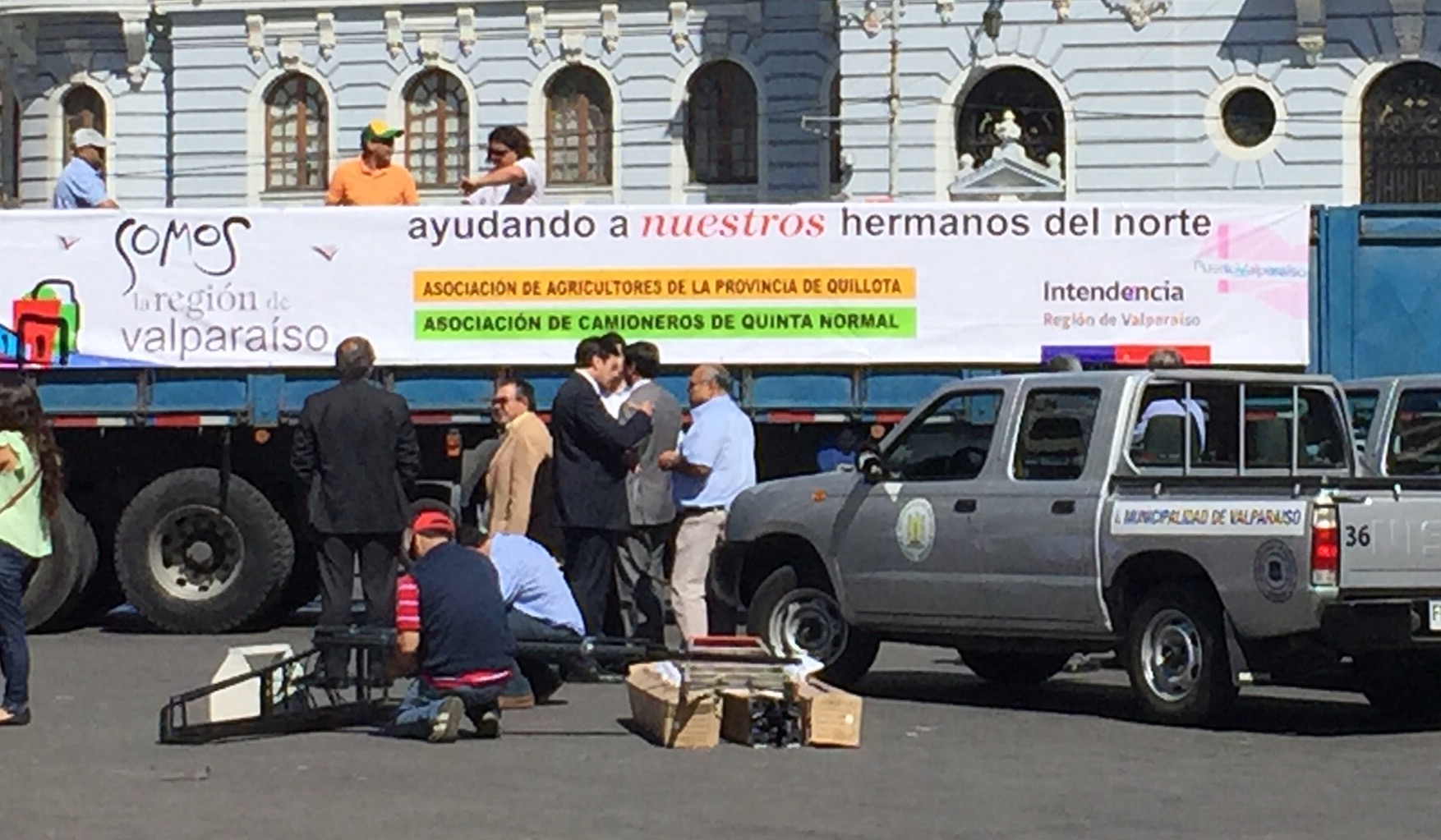 Aportes de Agricultores de la Provincia de Quillota son enviados a Copiapó