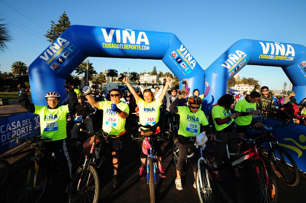 Con nuevo recorrido se realizará en Viña del Mar segunda fecha de las Cicletadas Familiares 2015