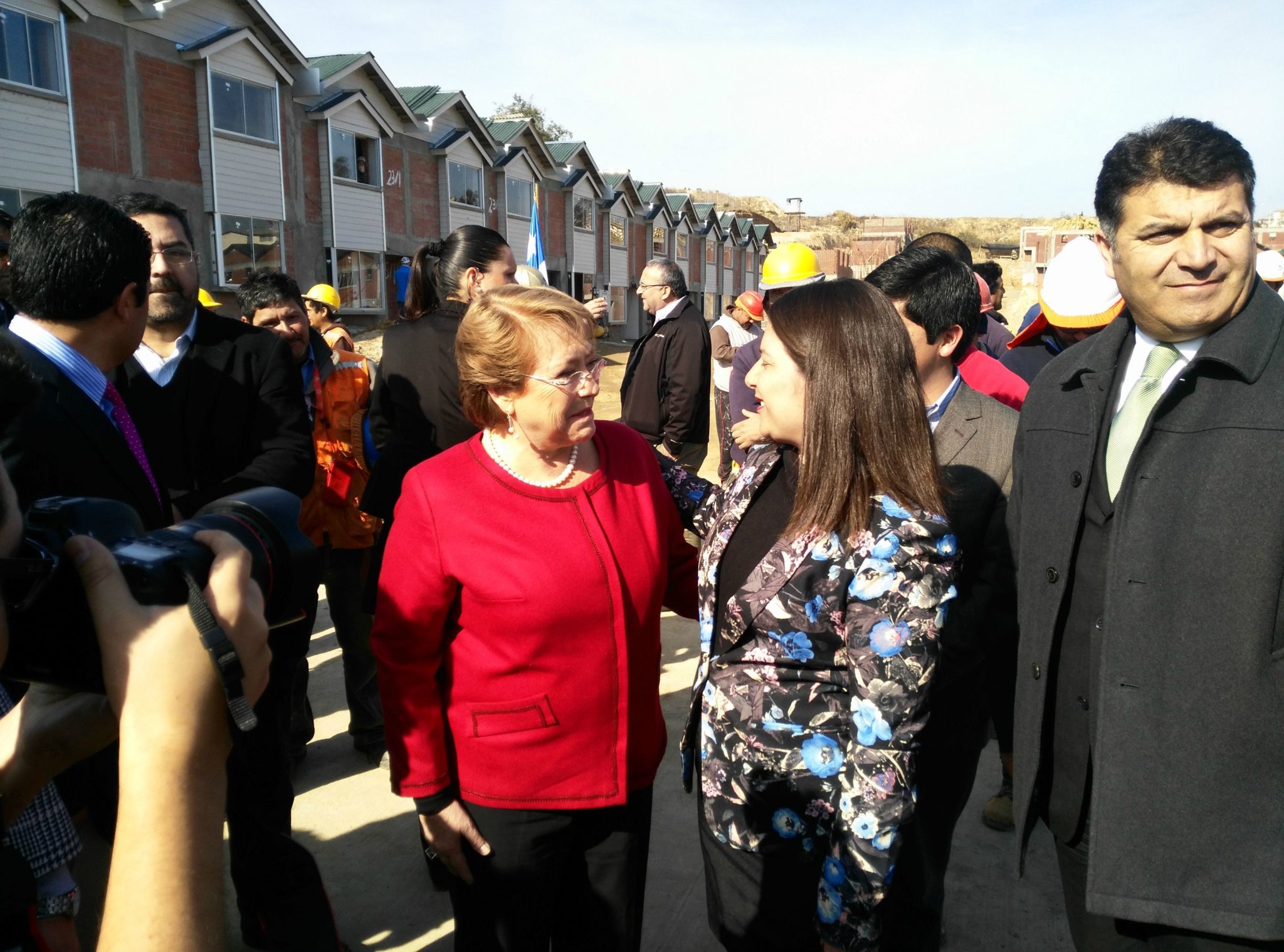 Presidenta Michelle Bachelet visitó Quilpué durante su recorrido por la Quinta Región