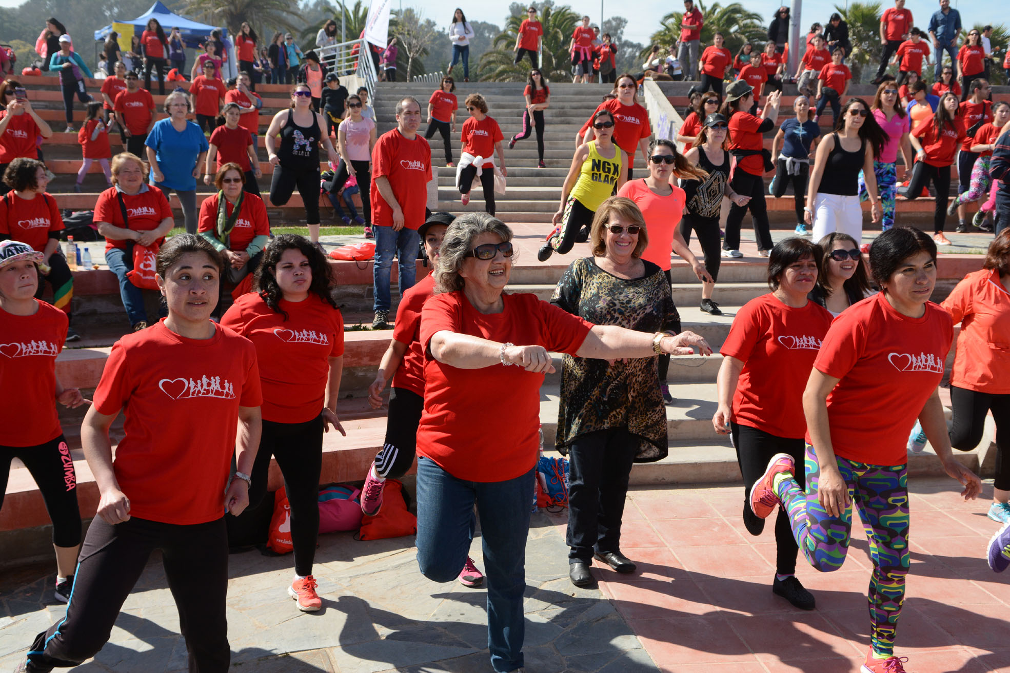 Viña del Mar finalizó Mes del Corazón con caminata y zumbatón