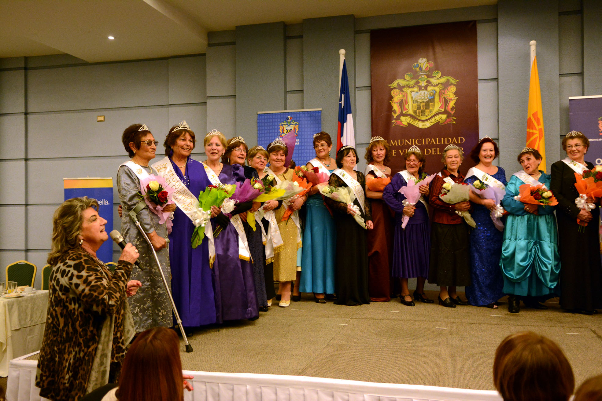 Representante de Santa Inés es la nueva Reina del Adulto Mayor de Viña Del Mar