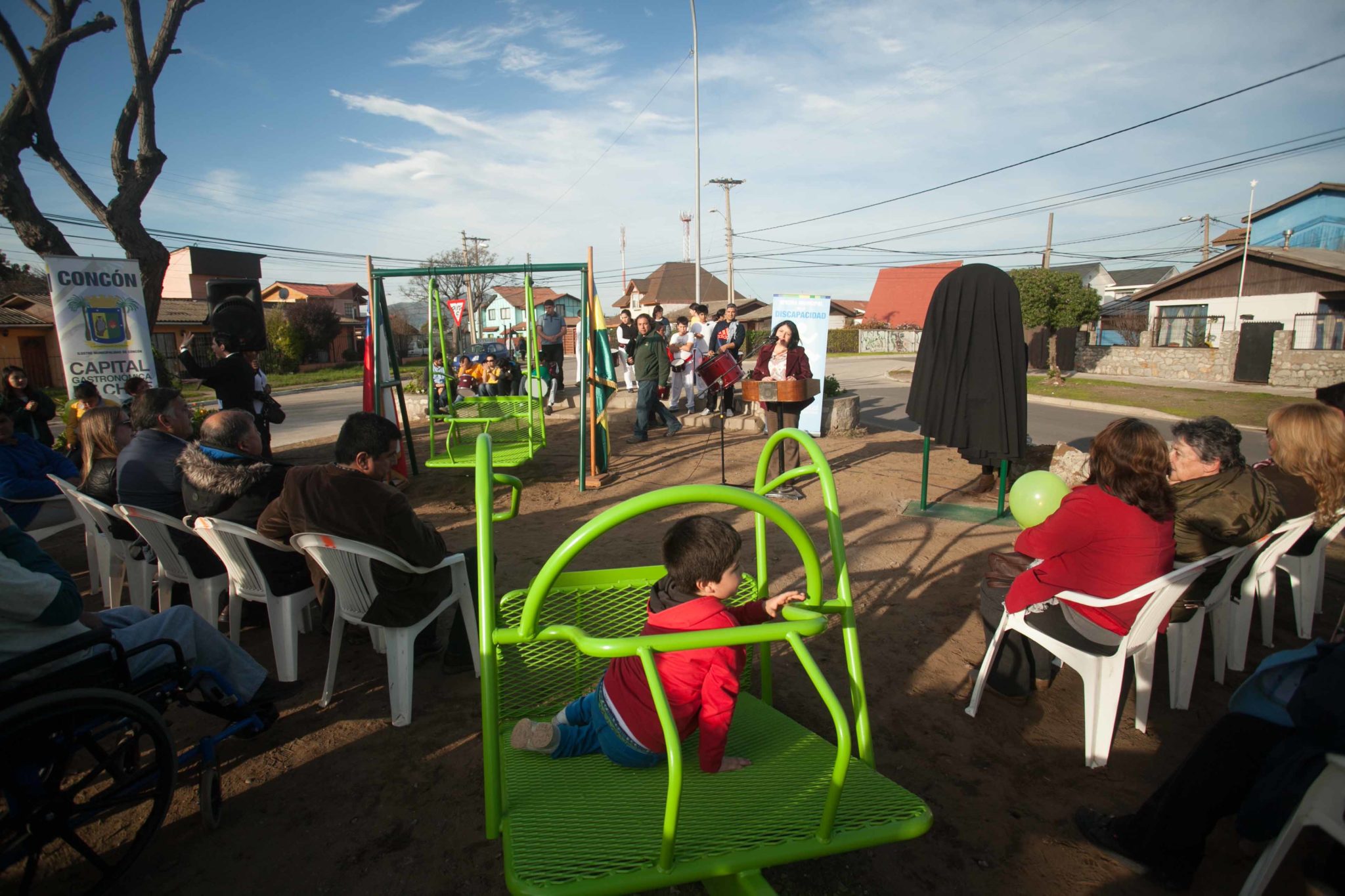 Personas en situación de discapacidad de Concón, contarán con la primera plaza inclusiva de la comuna