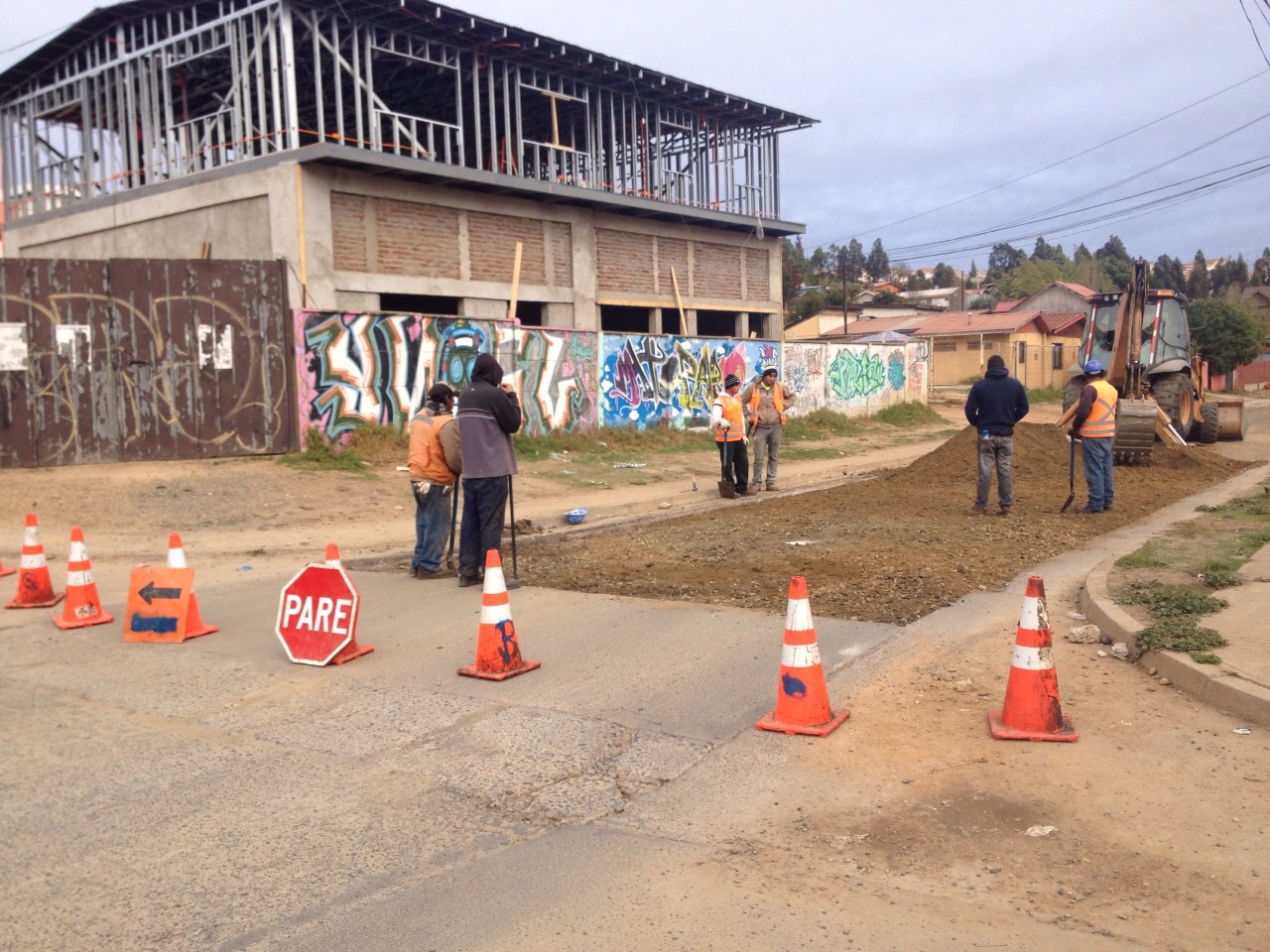 Municipio de Viña Del Mar realiza mejoramiento en diversas calles de Reñaca Alto