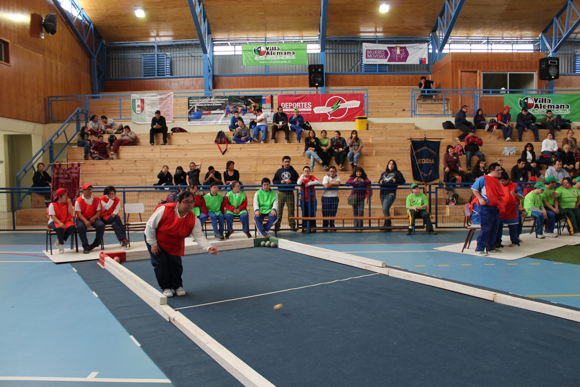 Niños de escuelas especiales fueron protagonistas de IV Campeonato Regional de Bochas