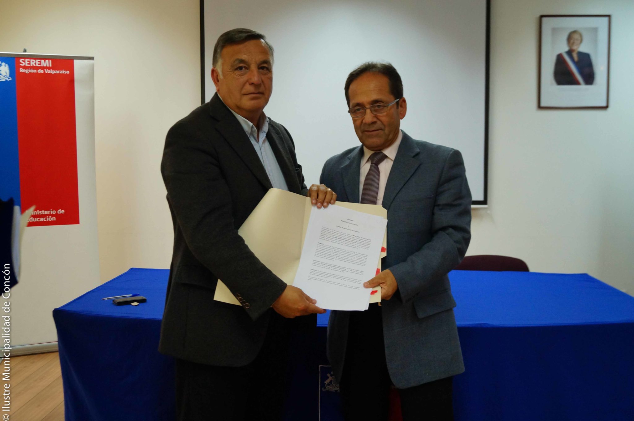 Concón mejorará infraestructura educacional gracias a convenio con Seremi de educación
