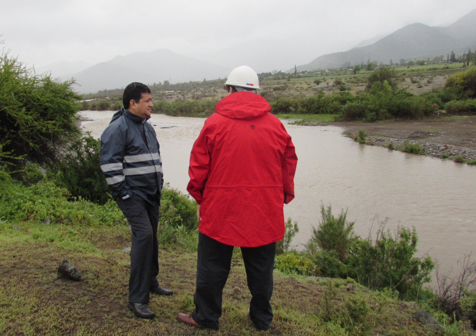 Río Aconcagua aumentó su caudal pero mantiene cauce normal tras las precipitaciones en la zona interior