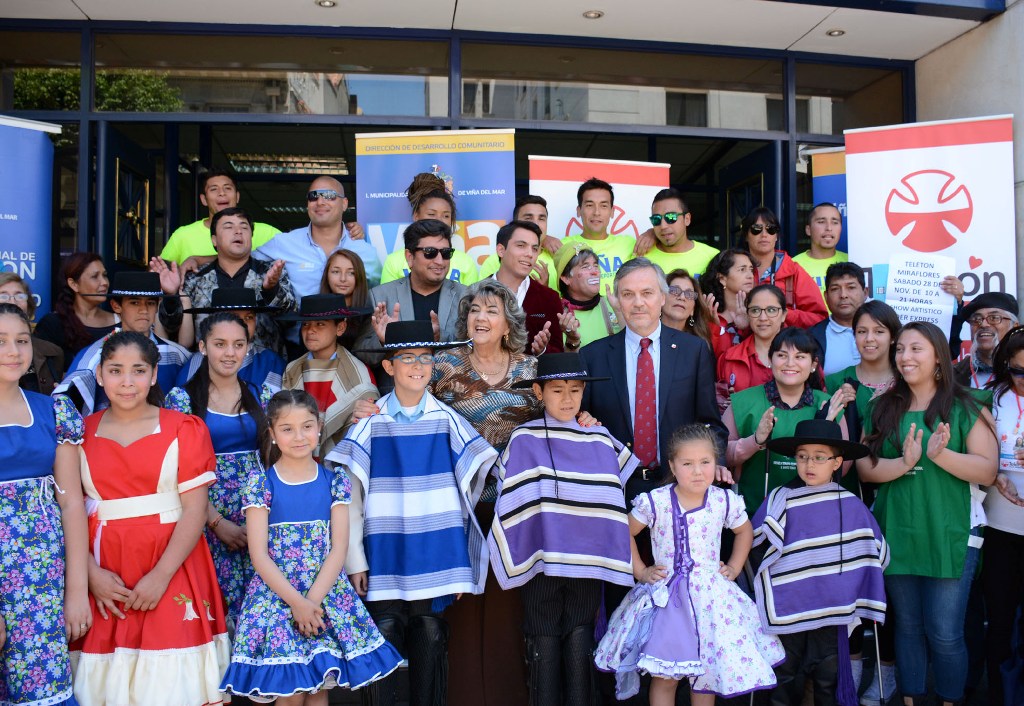 Viña del Mar apoya a la Teletón 2015 con variado programa de actividades