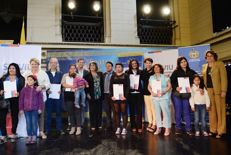 39 familias viñamarinas fueron beneficiadas con subsidios habitacionales