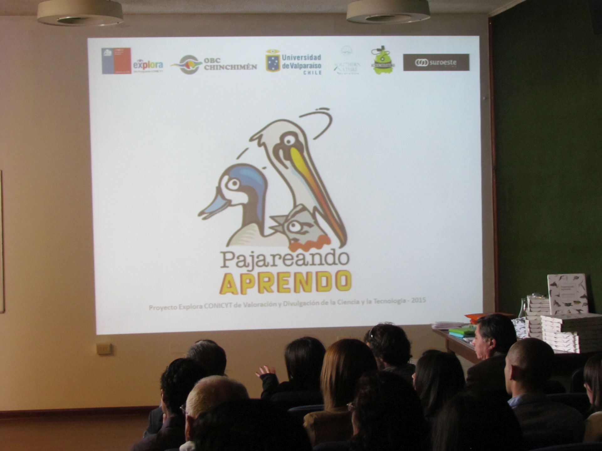 Con éxito finalizó, en Viña del Mar, primera capacitación docente enfocada en las aves de la zona