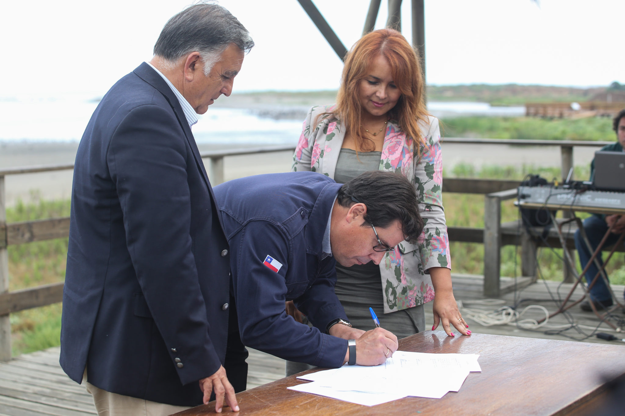 Autoridades anuncian inicio de acciones para conservación del humedal desembocadura del rio Aconcagua en Concón