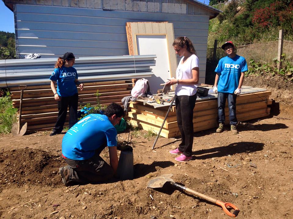 Trabajos de verano de Techo-Chile movilizan a cerca de 2000 voluntarios