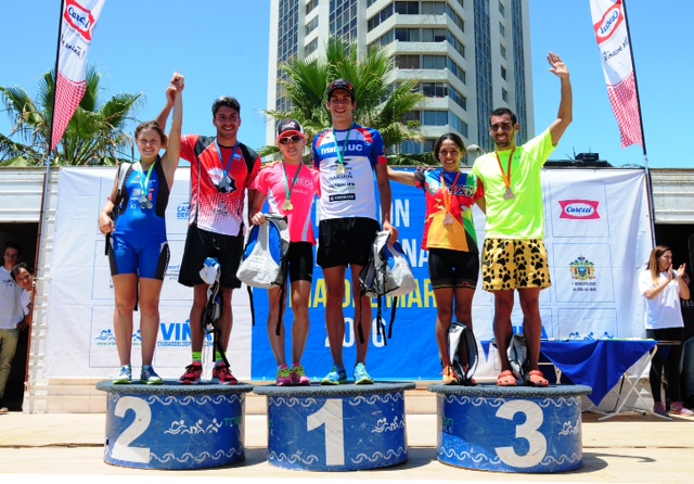 Atletas nacionales ganaron Duatlón Internacional, Viña del Mar 2016