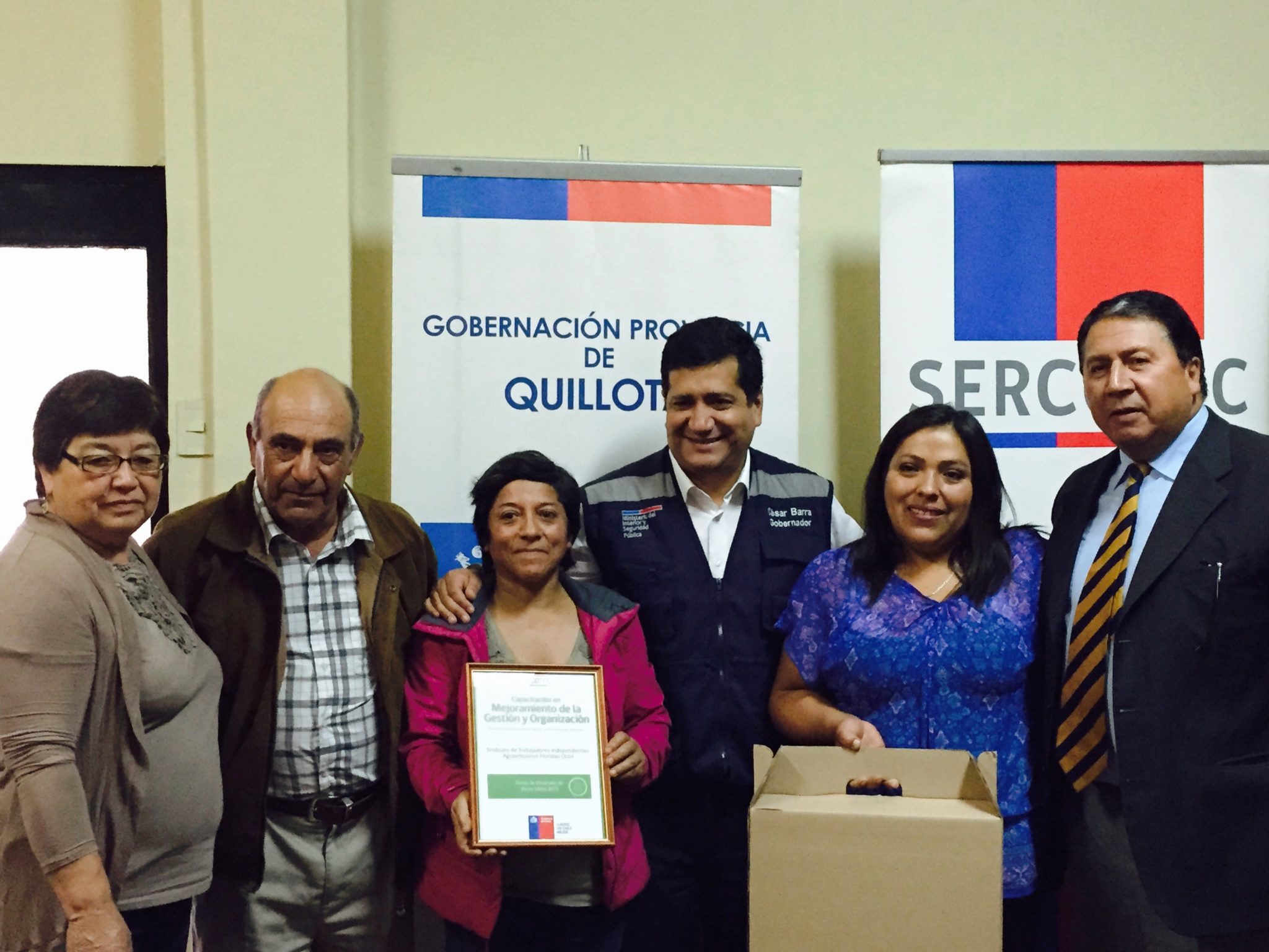 Sercotec capacitó a 137 feriantes de la provincia de Quillota