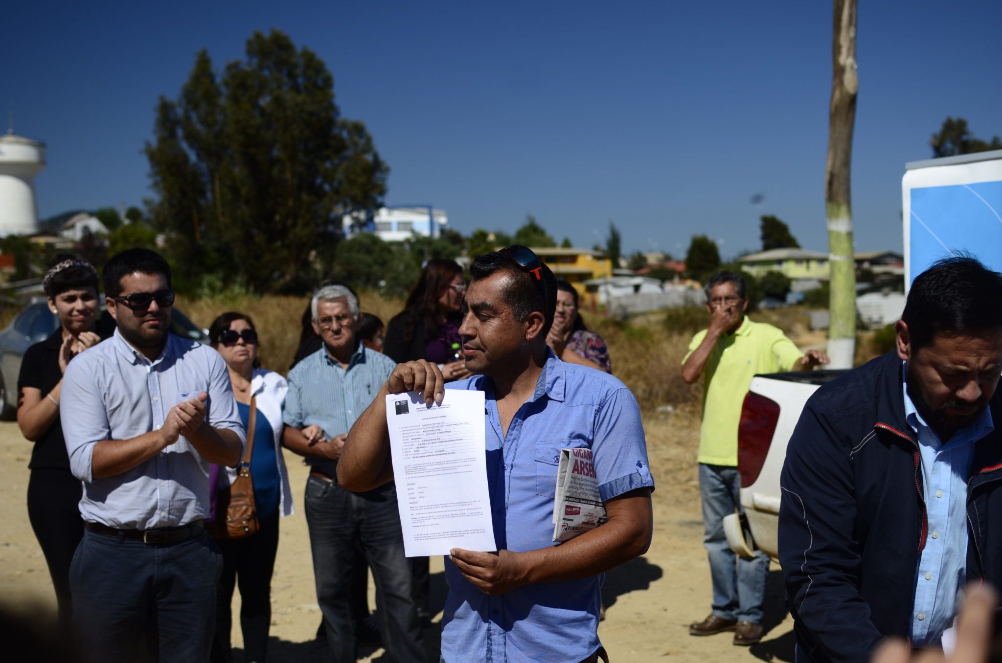 Después de 9 años, 54 familias de campamento de Quilpué podrán construir sus viviendas