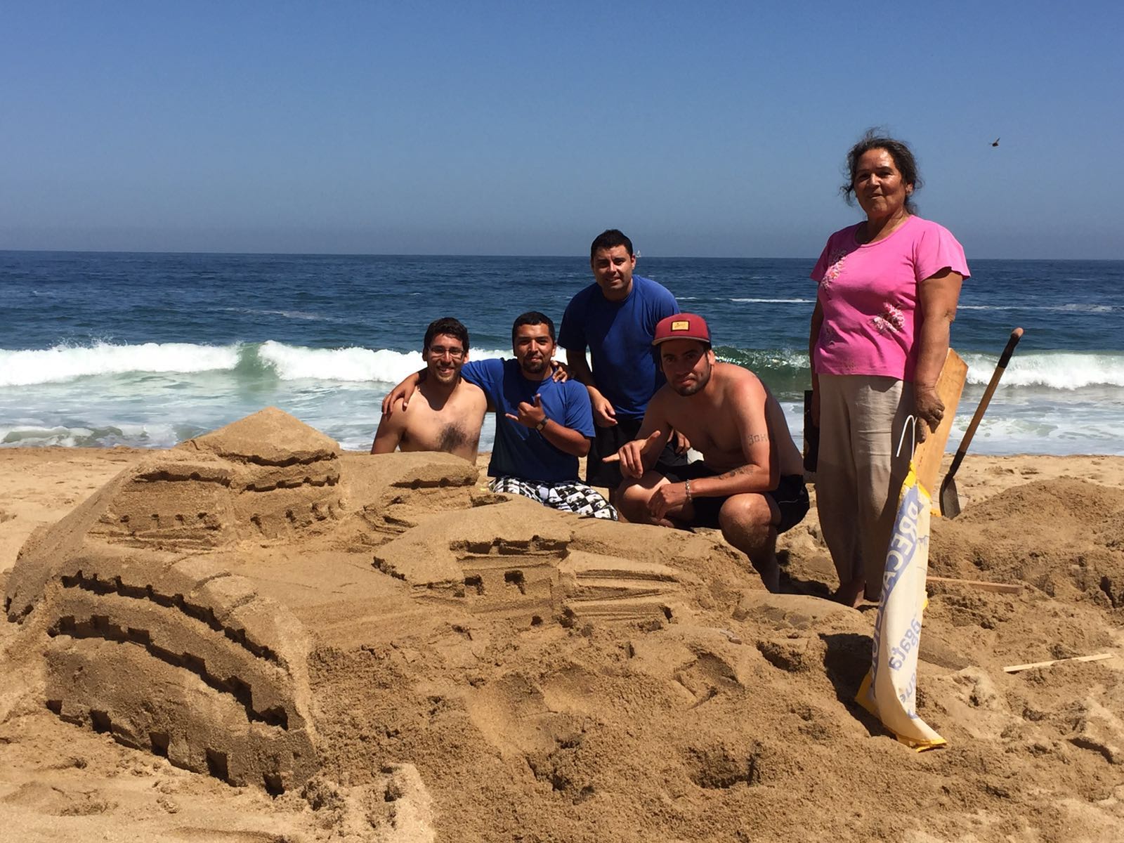 Con éxito se realizó XXXIII Concurso de Castillos de Arena de Viña del Mar