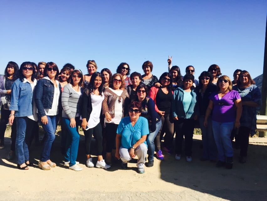Mujeres de Quilpué y Belloto disfrutaron jornada en Santuario de Cuarzo de Colliguay