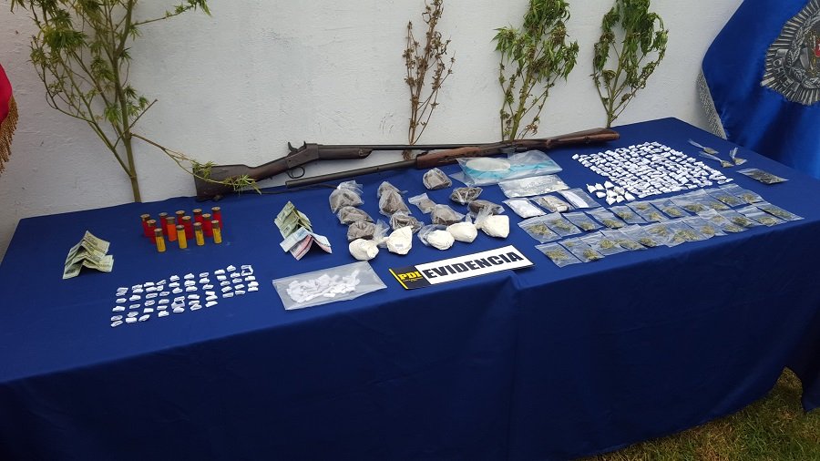 PDI Incauta Drogas Avaluadas en 10 Millones de Pesos en Limache