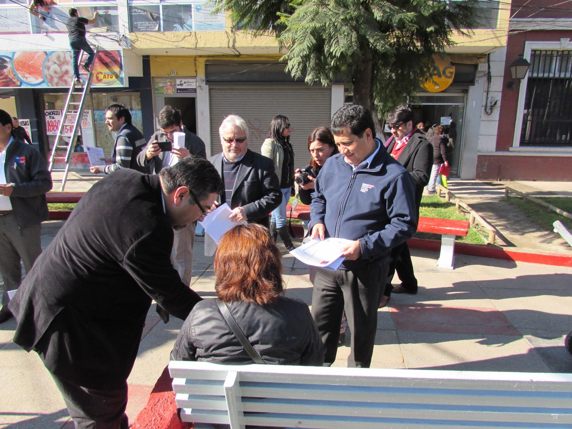 Autoridades detallan obras y desvíos de proyecto “Gestión de Tránsito y Ciclovías La Calera”
