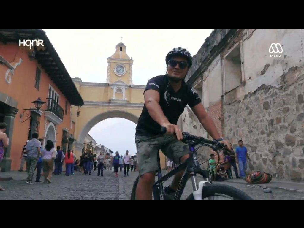 “Bicitantes” lideró la sintonía viajando al cráter de un volcán activo en Guatemala