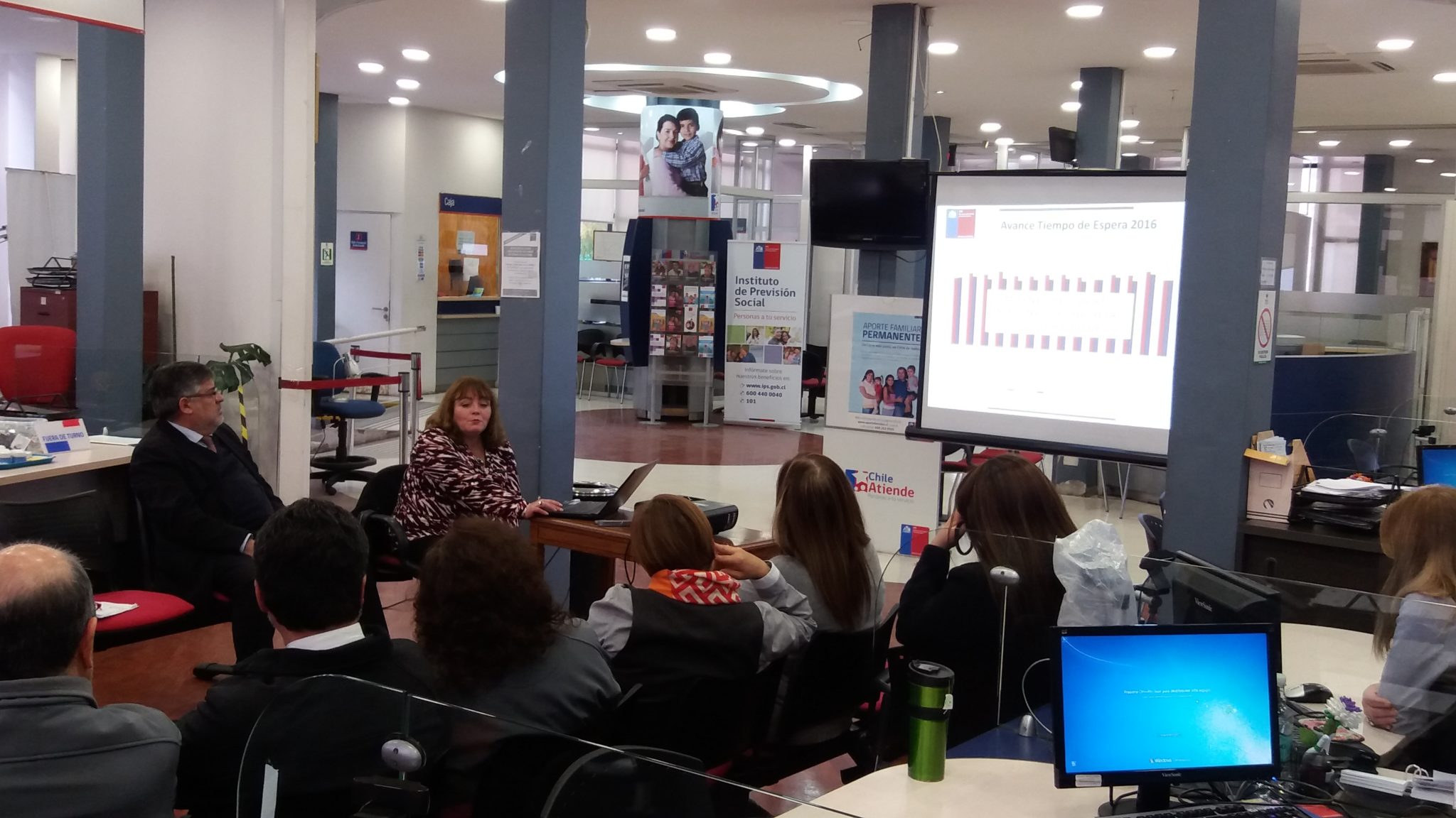 Funcionarios del IPS de Viña del Mar y Concón se capacitaron en materia de Finanzas