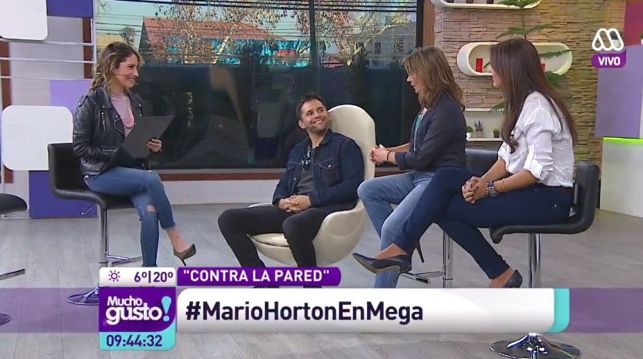 El “Mucho Gusto” le dio la bienvenida a Mega a Mario Horton