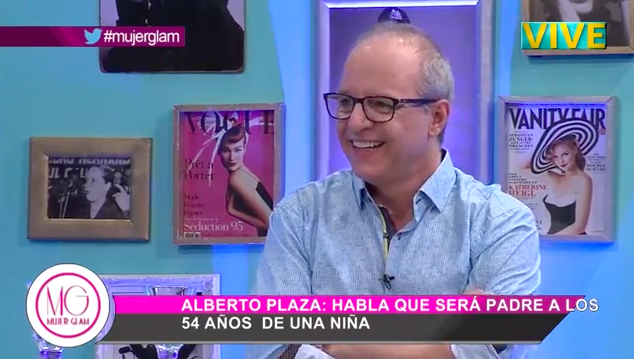 Alberto Plaza: “A mis 55 años voy a ser padre de nuevo”
