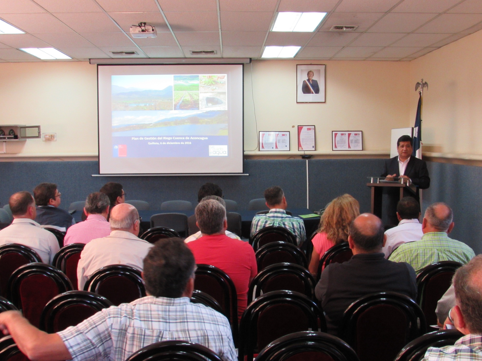 Finaliza estudio para la planificación de Gestión del Riego en Aconcagua