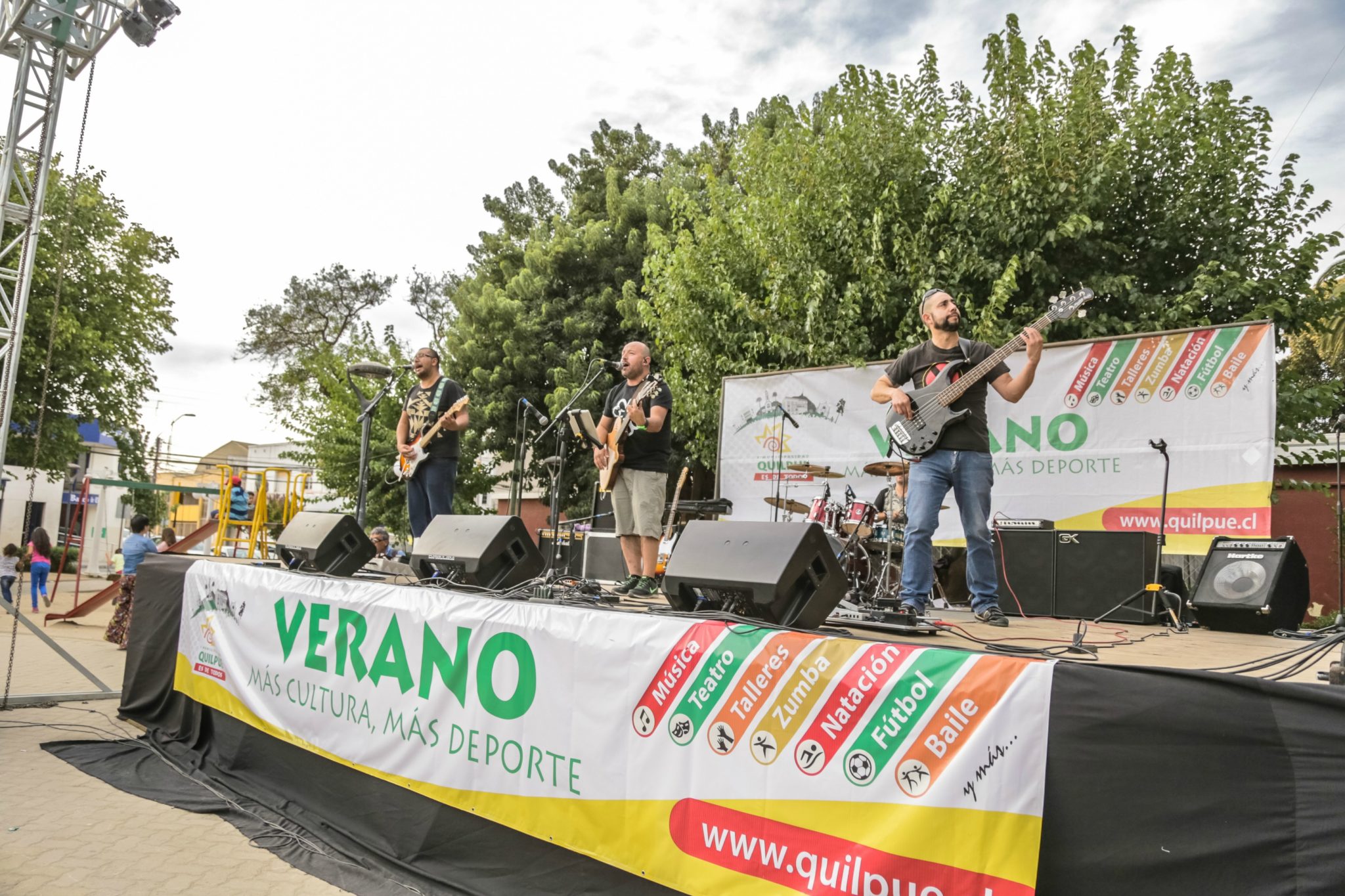 Hoy inicia tercera versión de “Escenario Abierto” en la plaza Eugenio Rengifo de Quilpué