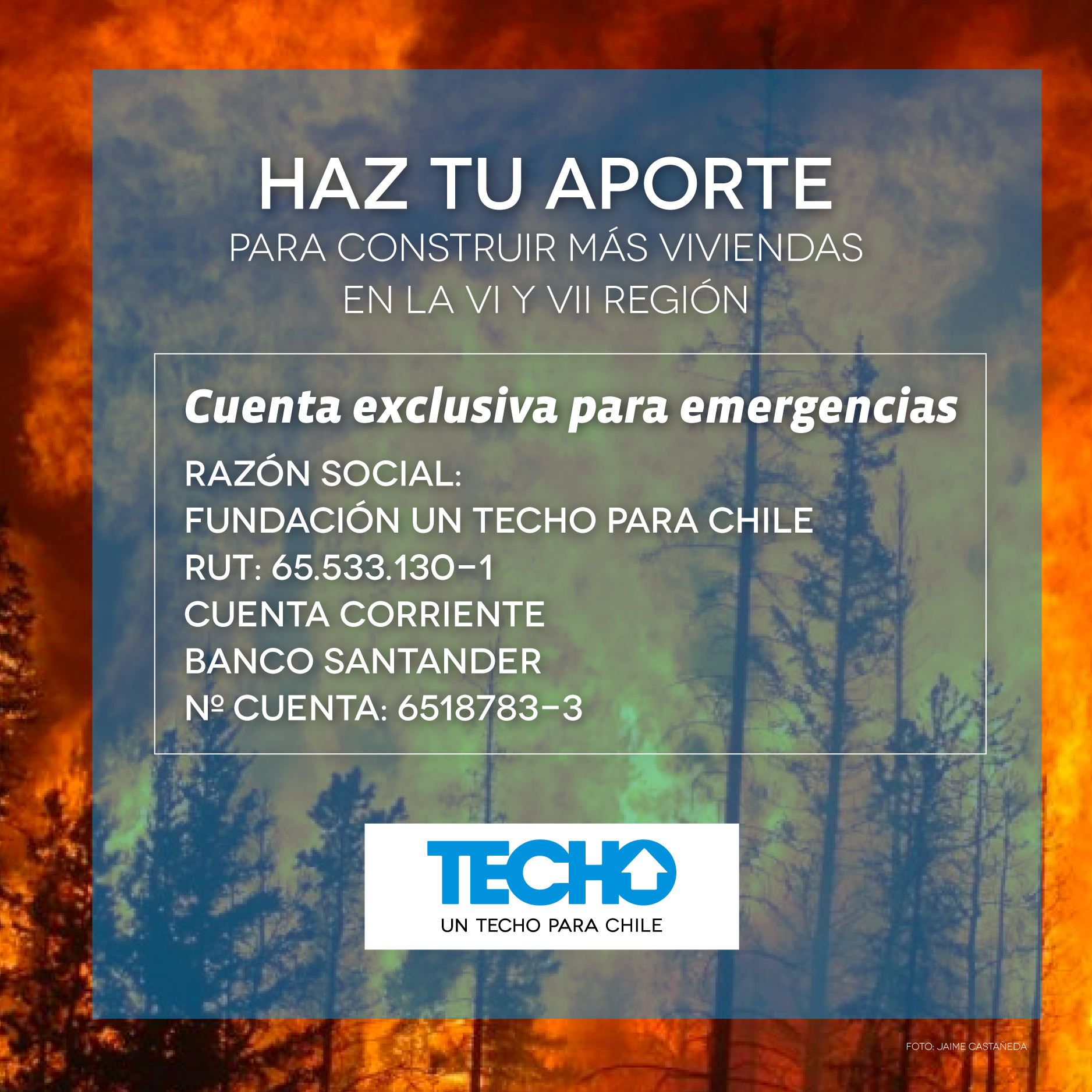 200 voluntarios de TECHO-Chile viajan a Paredones y Hualañé para construir viviendas de emergencia